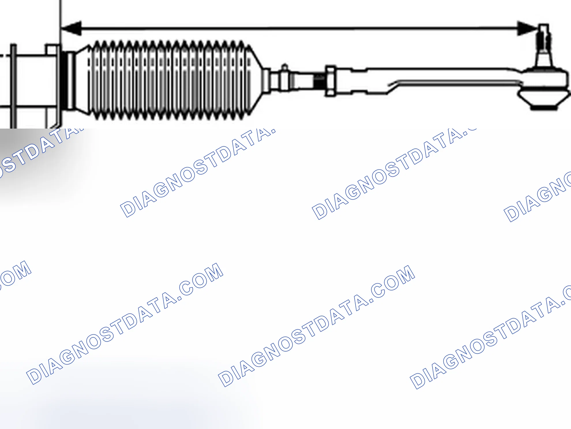 Scheme 1199: Check the tie rod position.