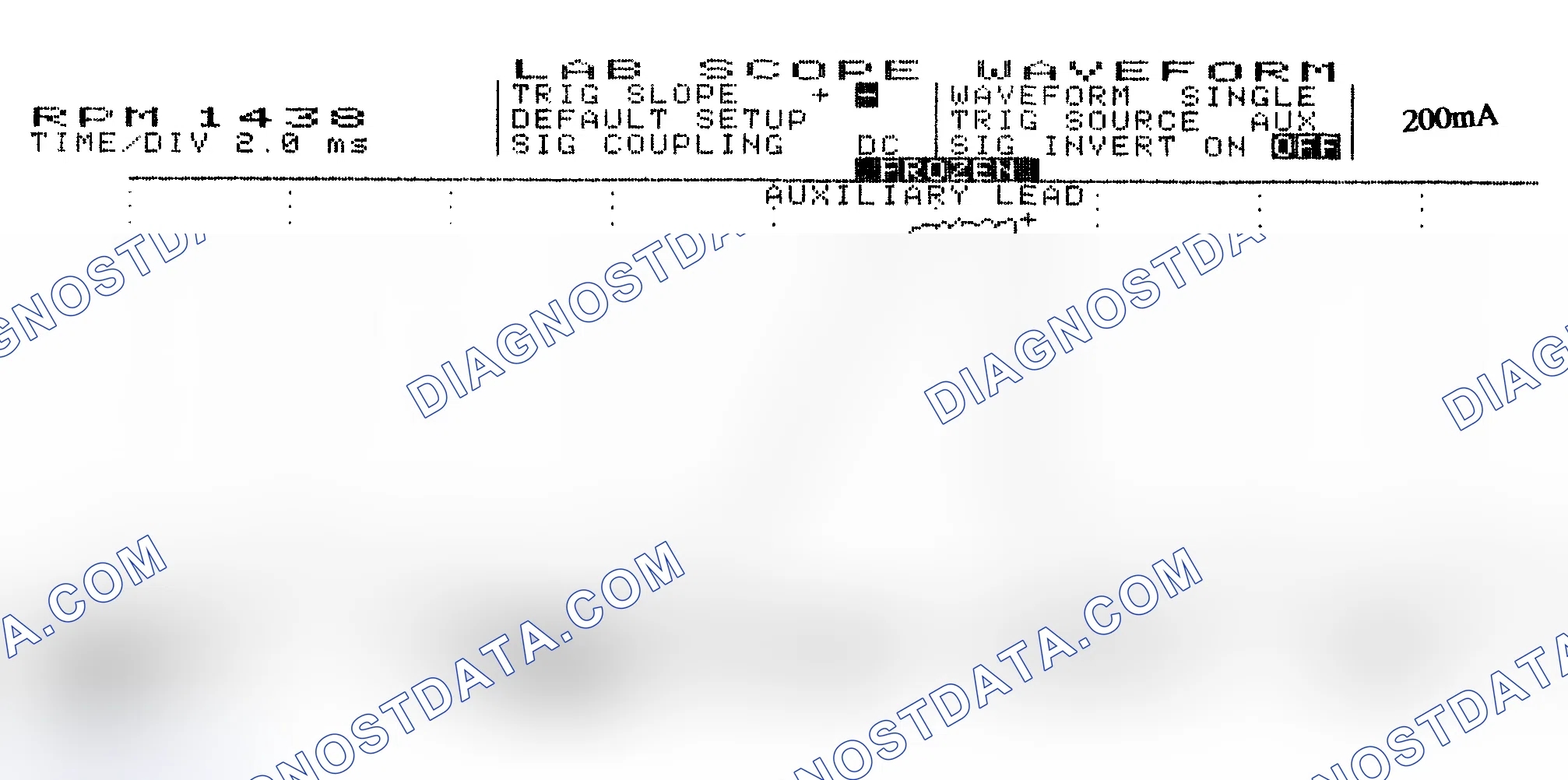 Scheme 15: Single Injector w/Normal Current Flow - Current Pattern