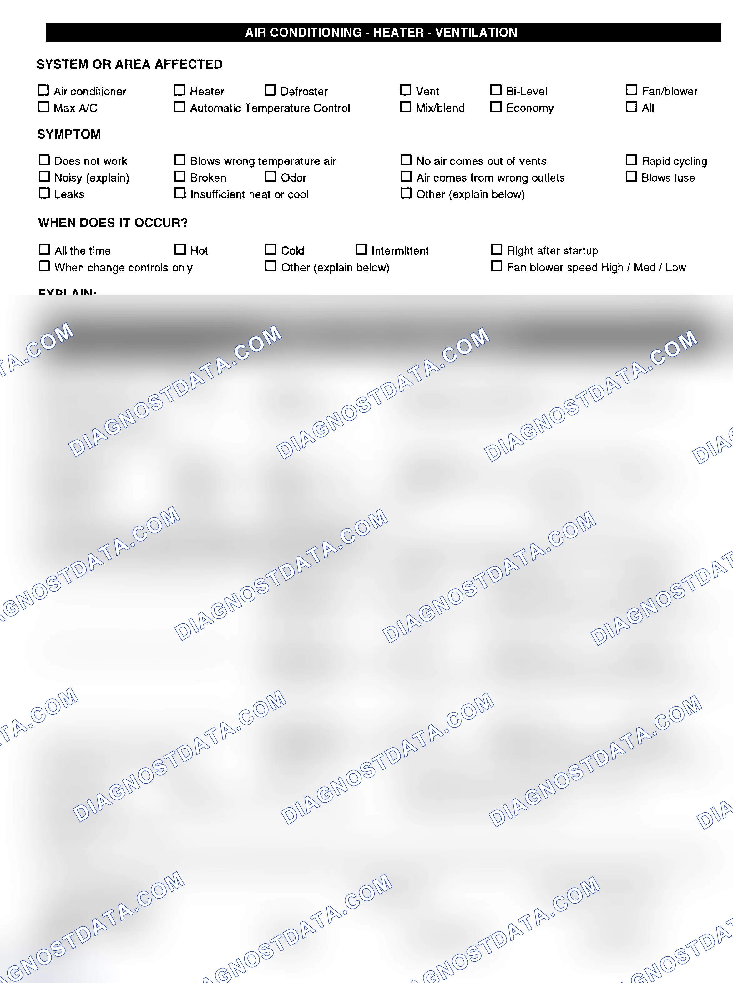 Scheme 4: Symptom Check List - Page 3