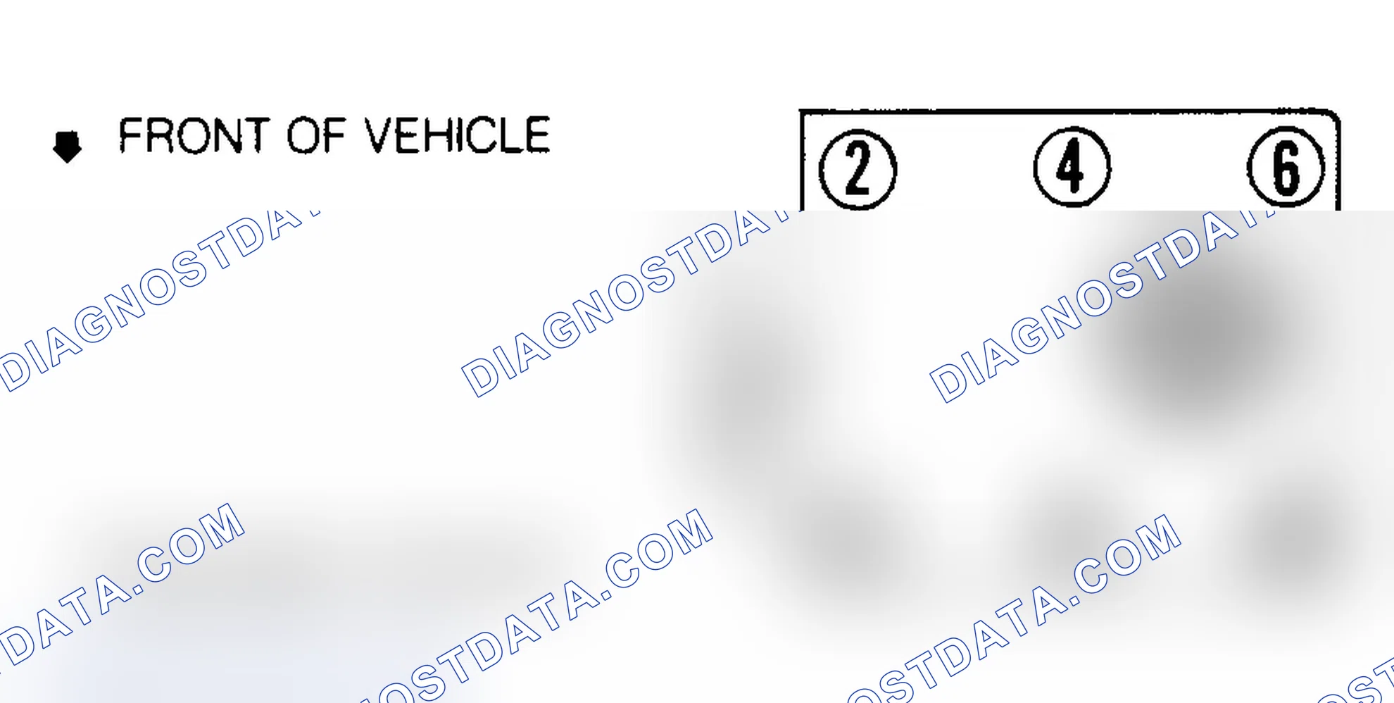 Scheme 1: Firing Order & Timing Marks (4.3L)