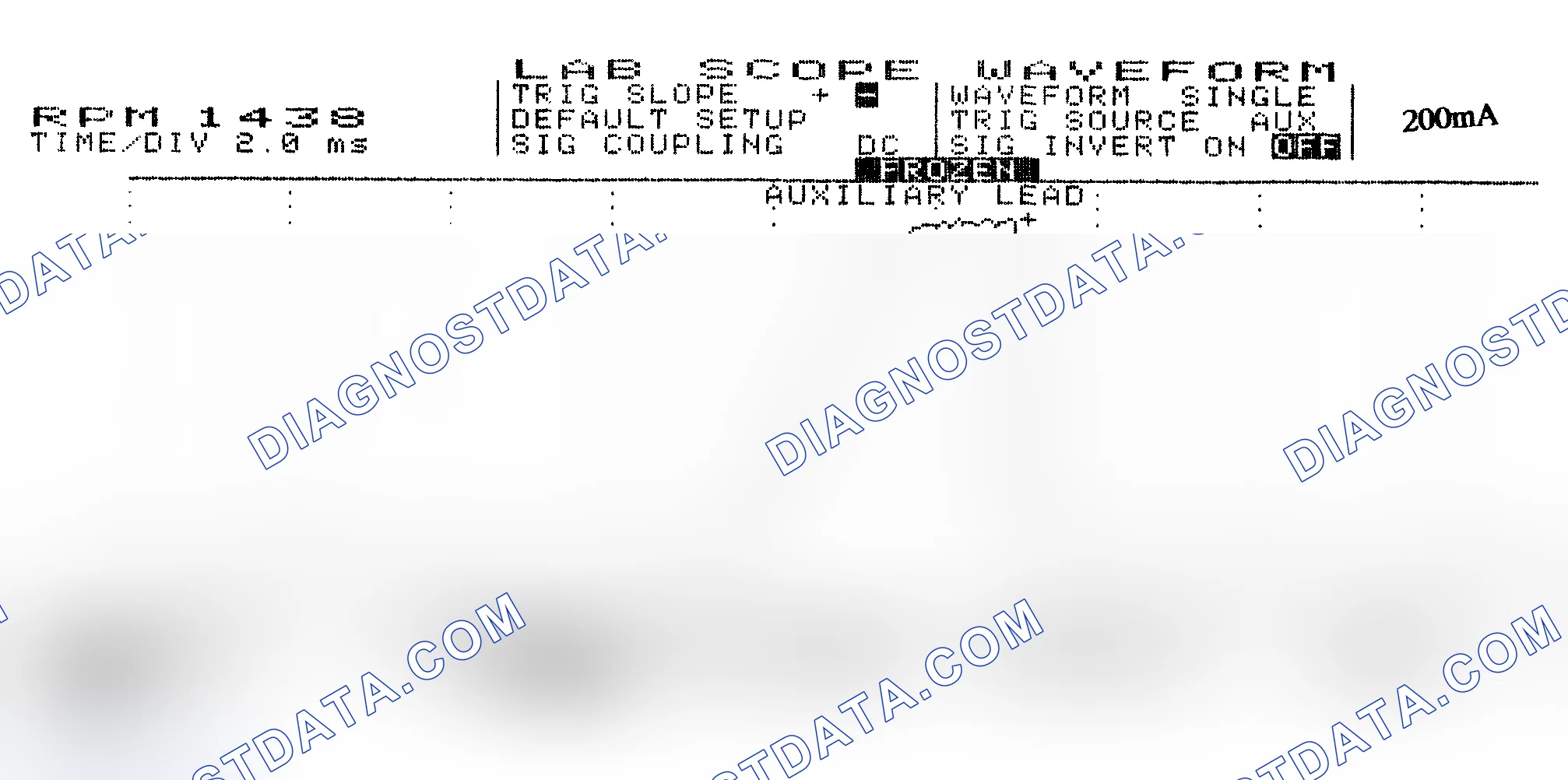 Scheme 15: Single Injector w/Normal Current Flow - Current Pattern