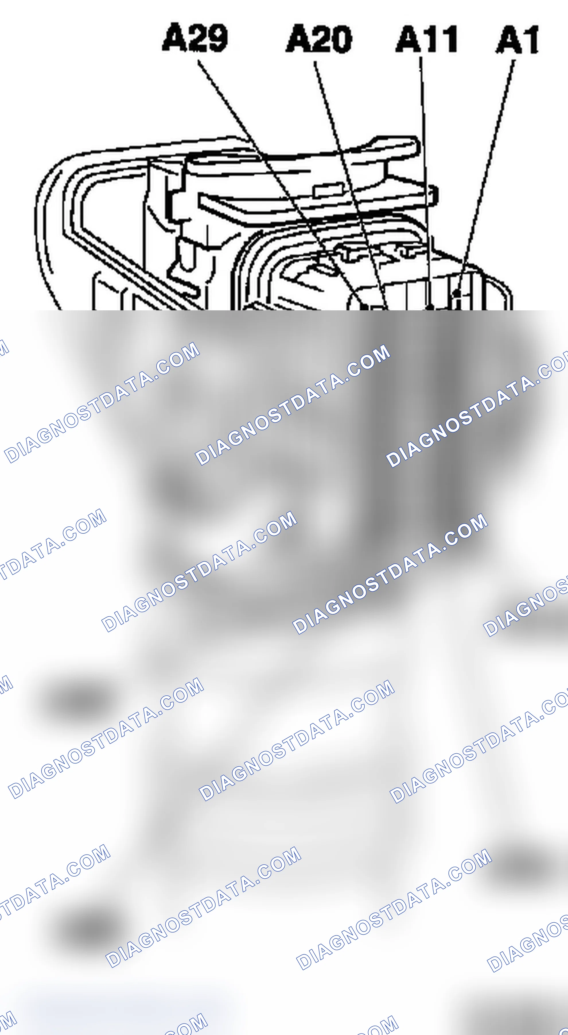 Wiring Harness Plug Termial Assignment Engine Control Unit