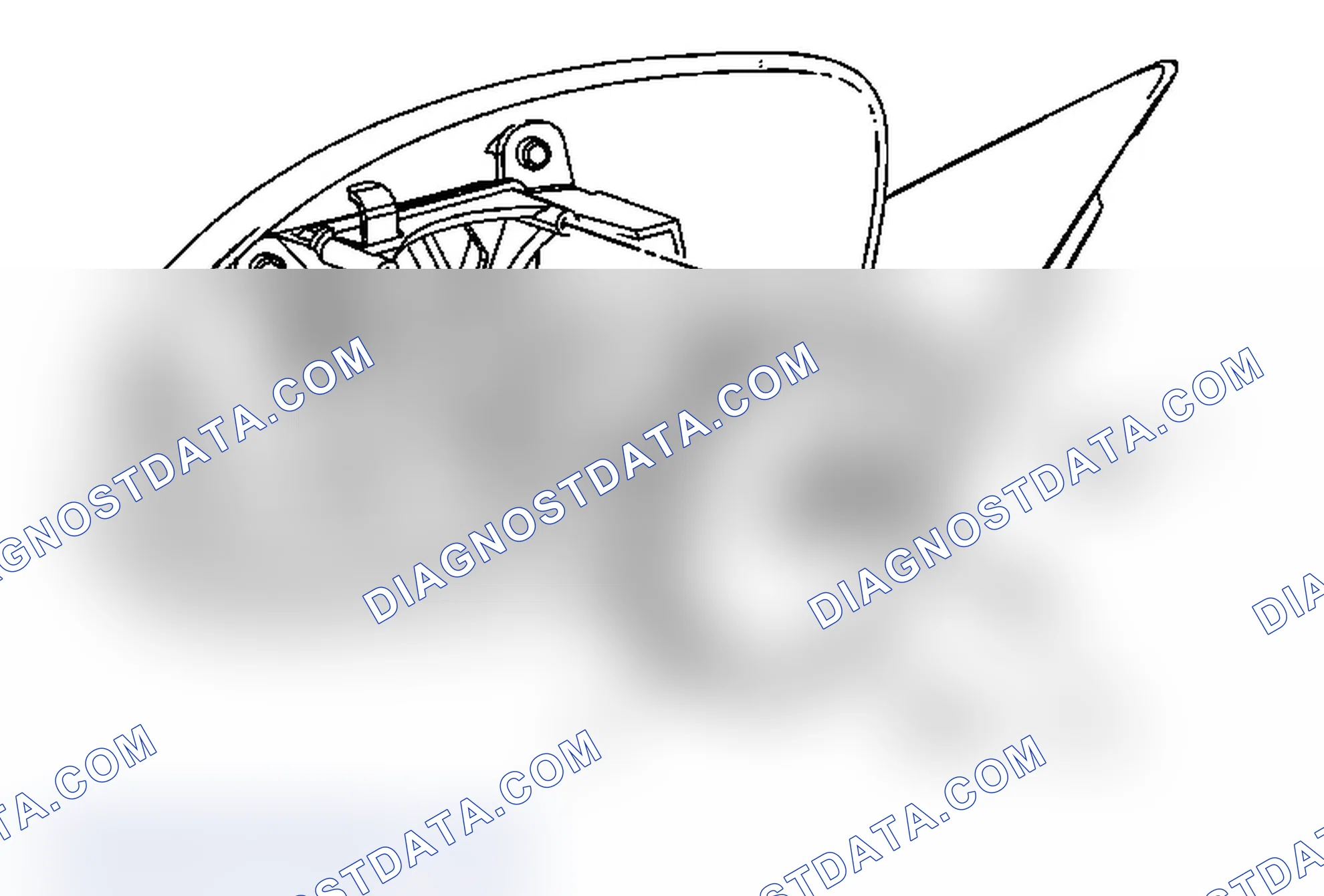 Scheme 9: Outside Rearview Mirror Motor Replacement