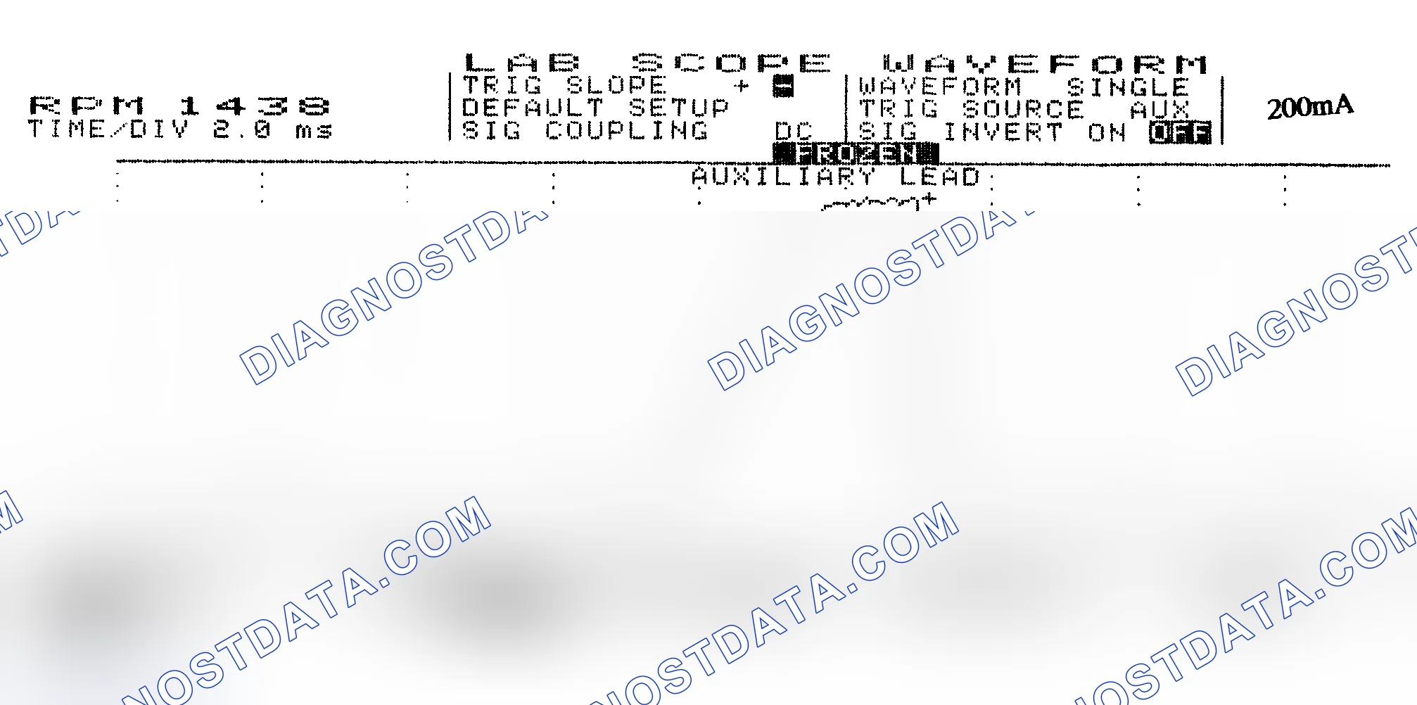 Scheme 15: Single Injector w/Normal Current Flow - Current Pattern