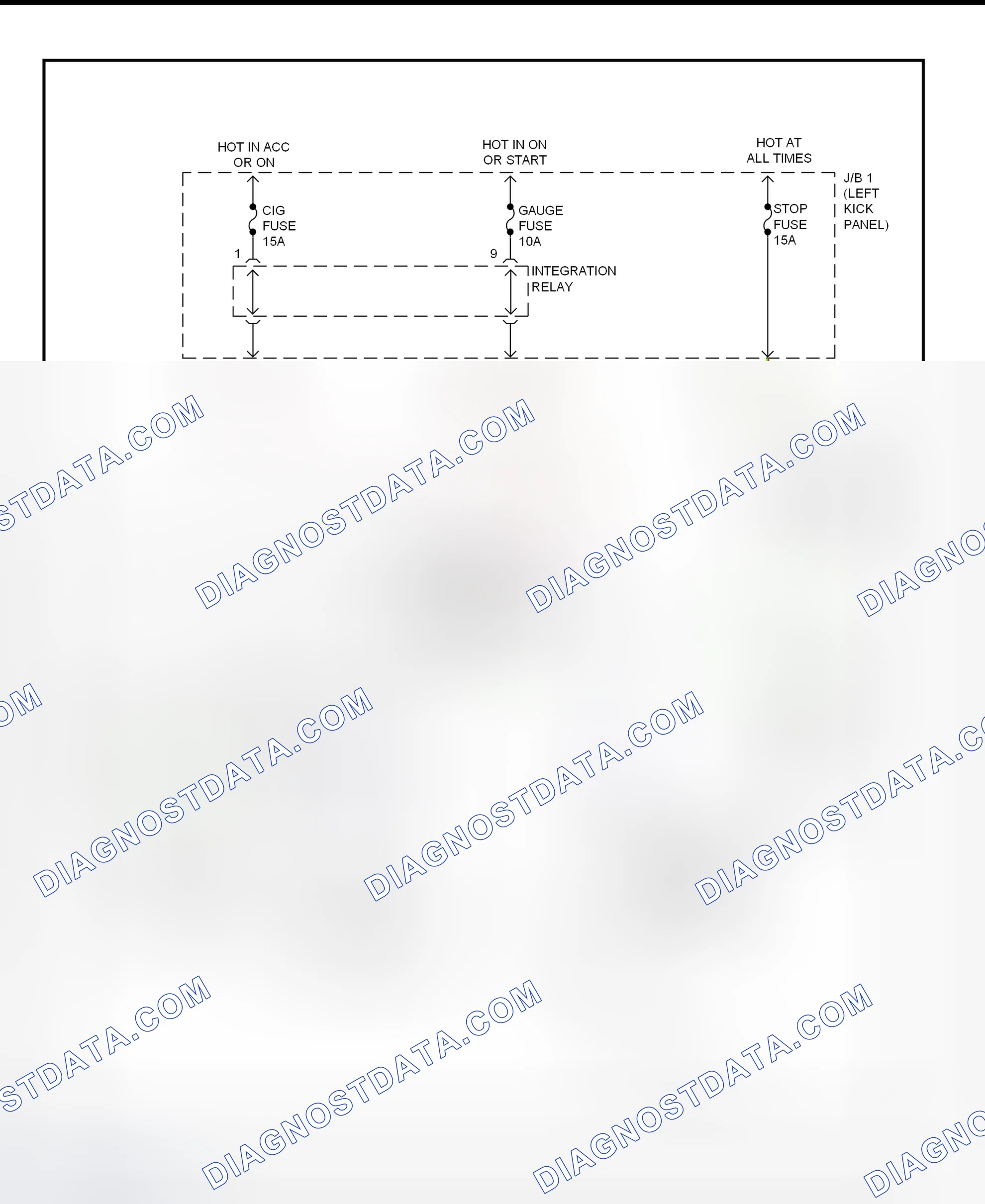 Scheme 18: Shift Interlock System Wiring Diagram (1995 Pickup)