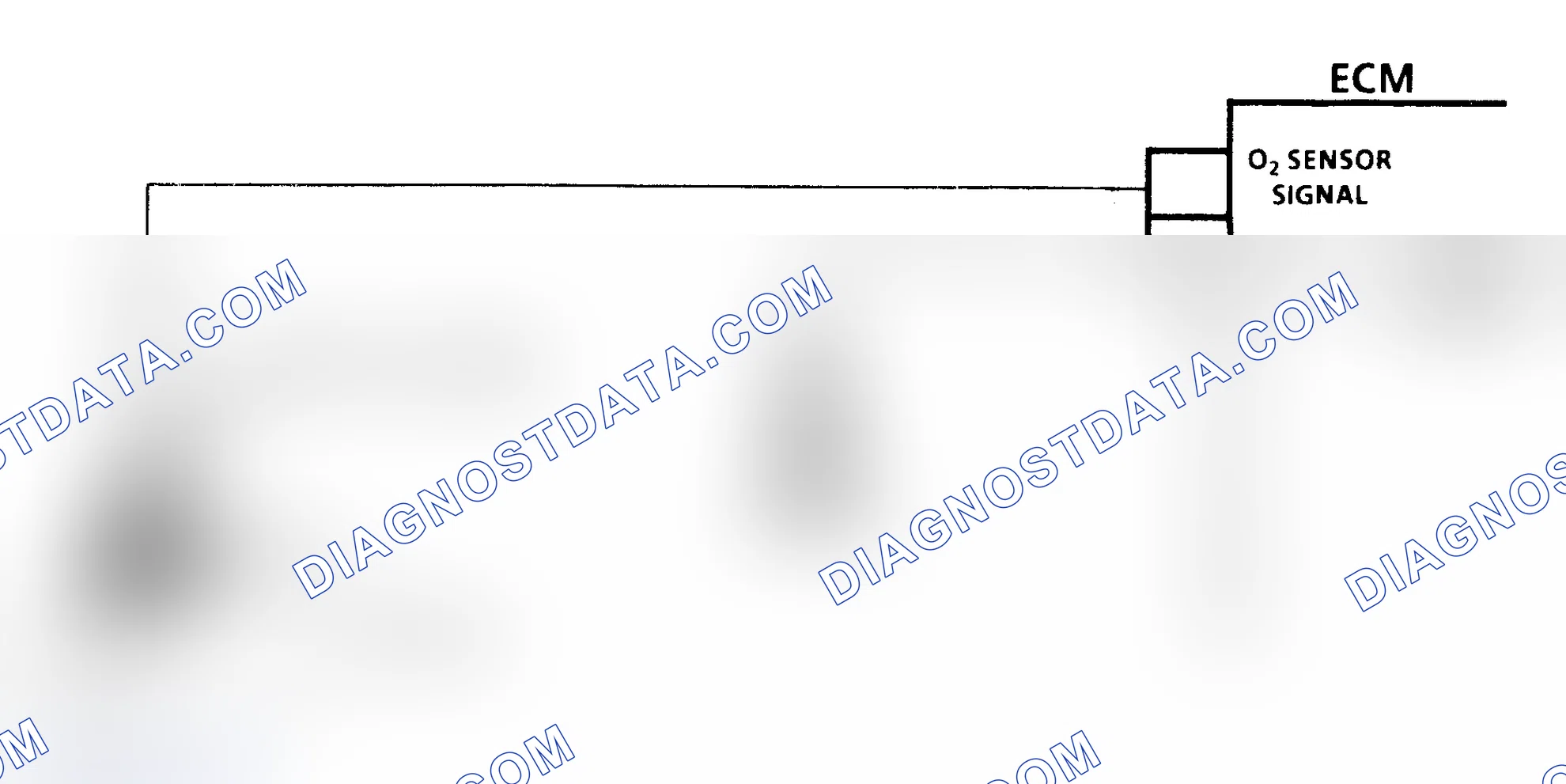Scheme 291: Code 13 Schematic (All Models) Open Oxygen Sensor Circuit