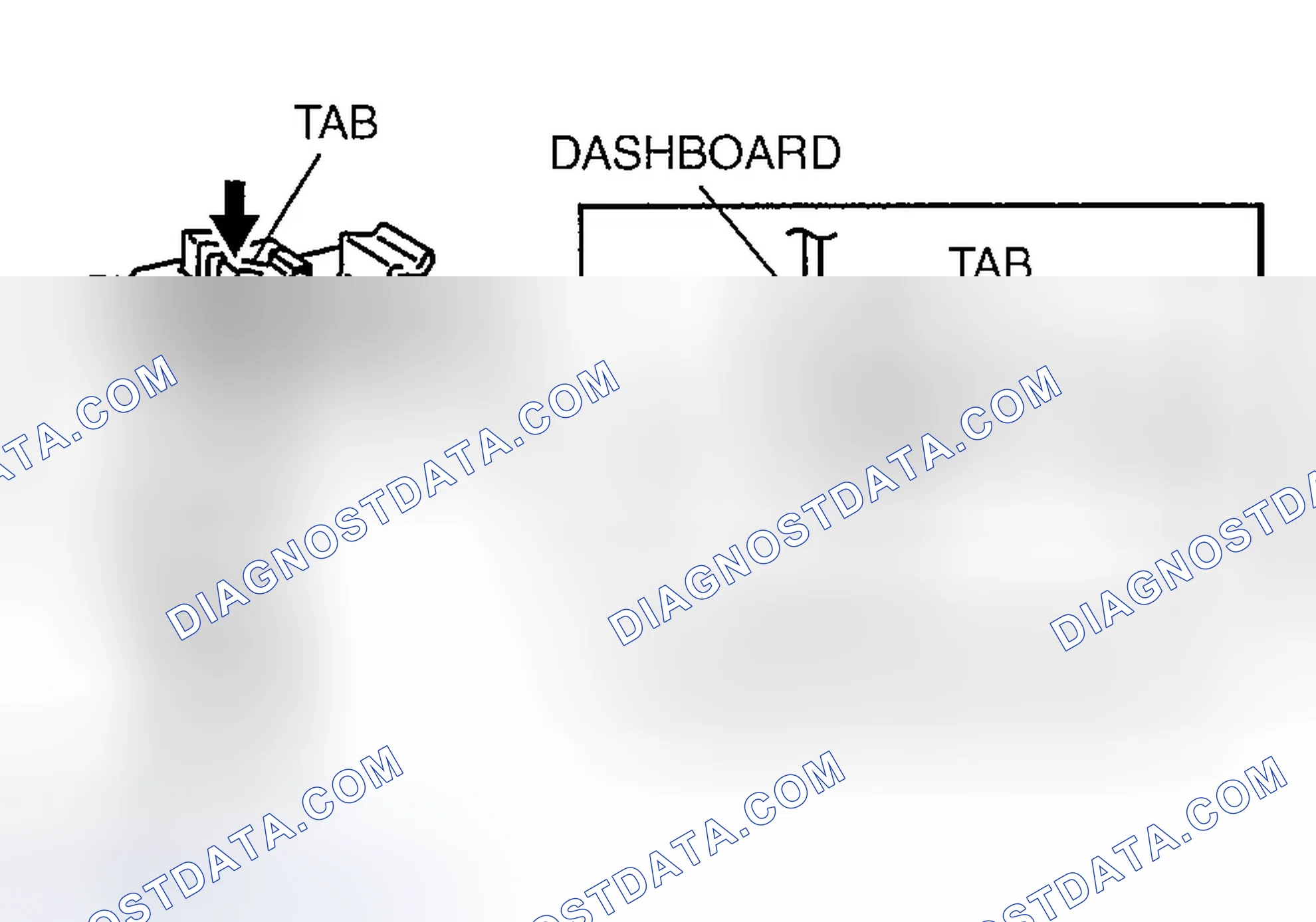 Scheme 76: Hood Release Lever Removal Note