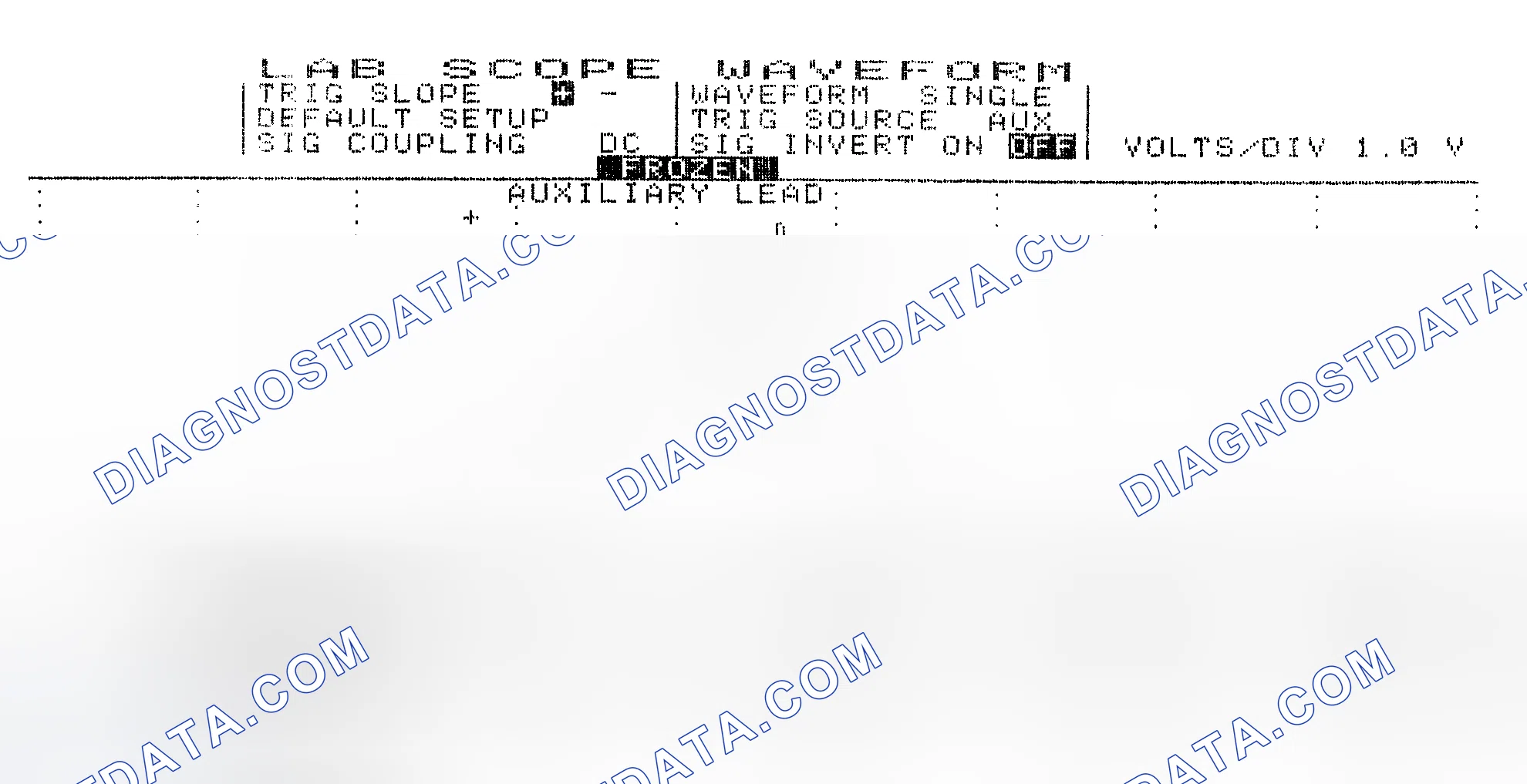 Scheme 19: Single Injector w/Excessive Current Flow - Current Pattern