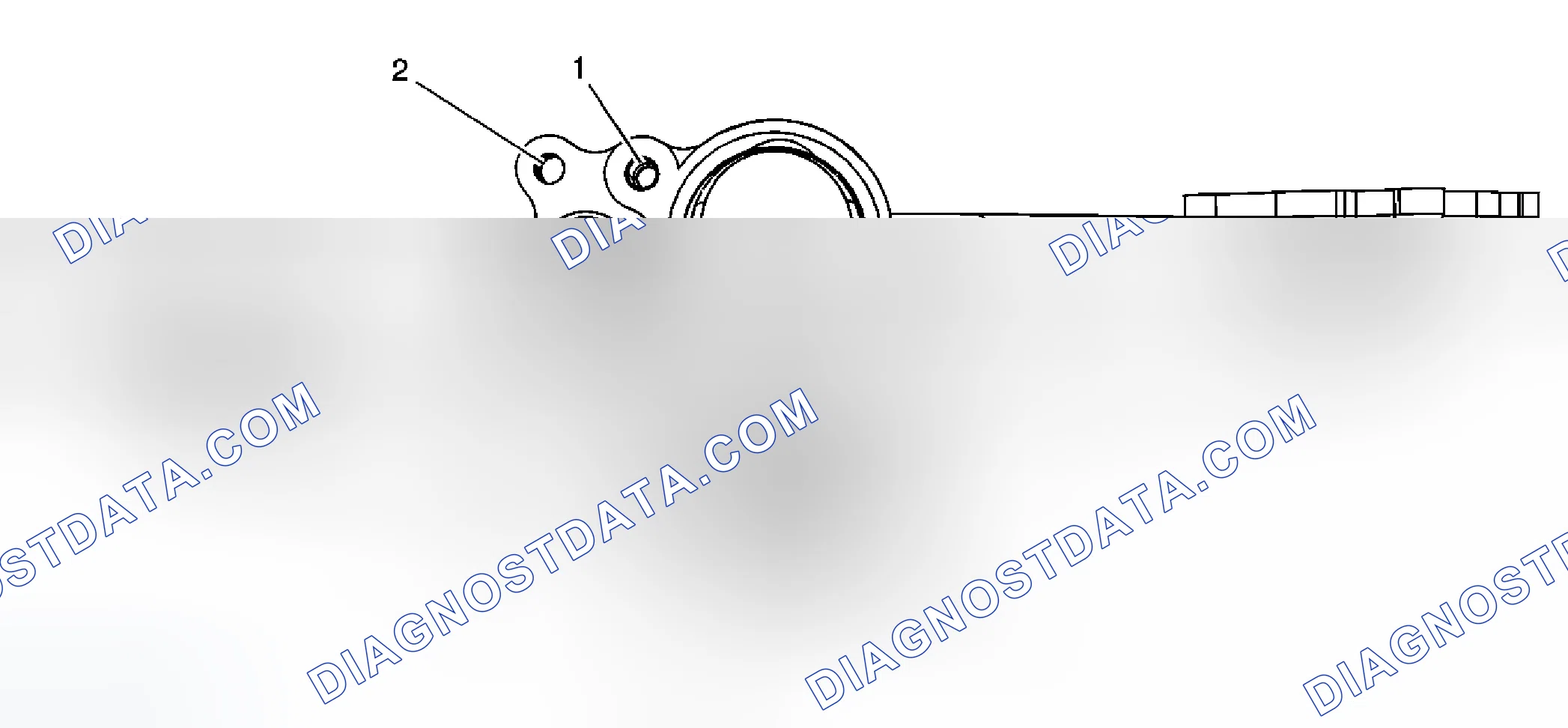 Scheme 99: Thermostat Housing - Top View
