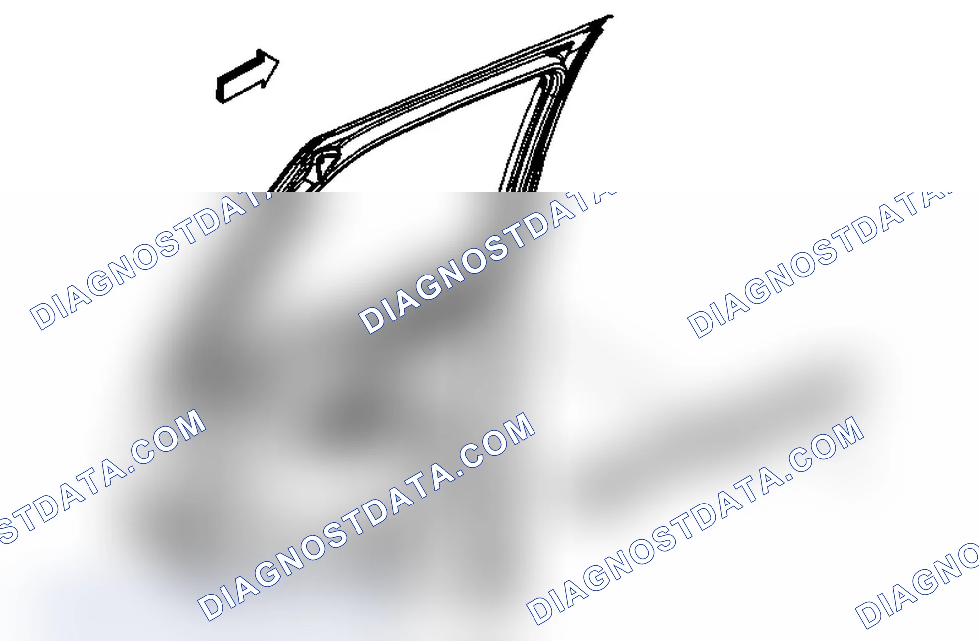 Scheme 20: Rear Side Door Window Inner Sealing Strip Replacement