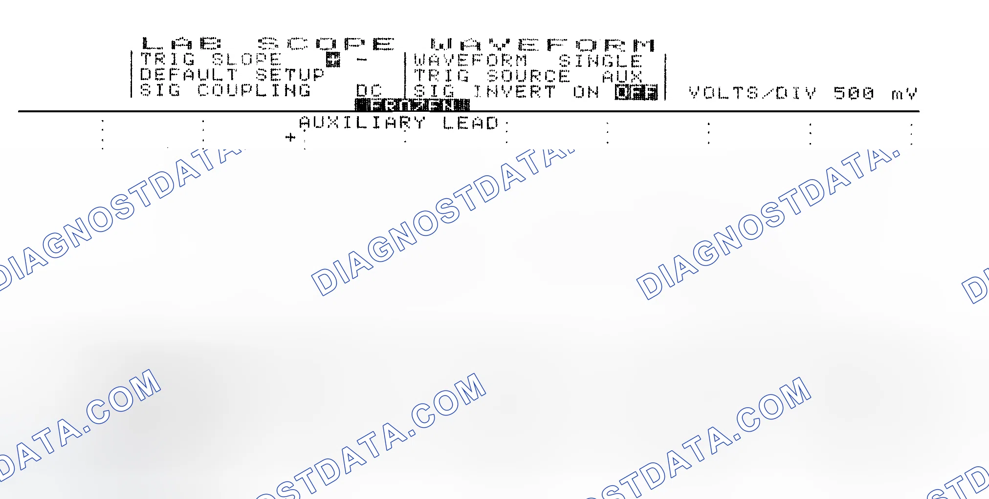 Scheme 14: Single Injector w/Excessive Current Flow - Current Pattern