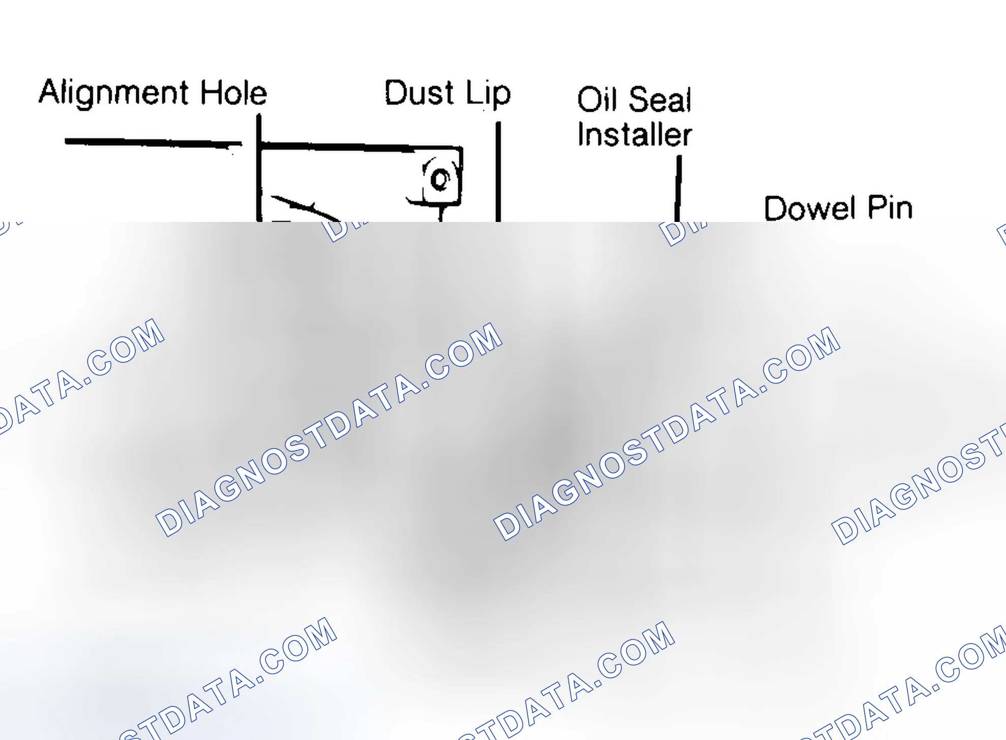 Scheme 10: Installing Typical One-Piece Oil Seal