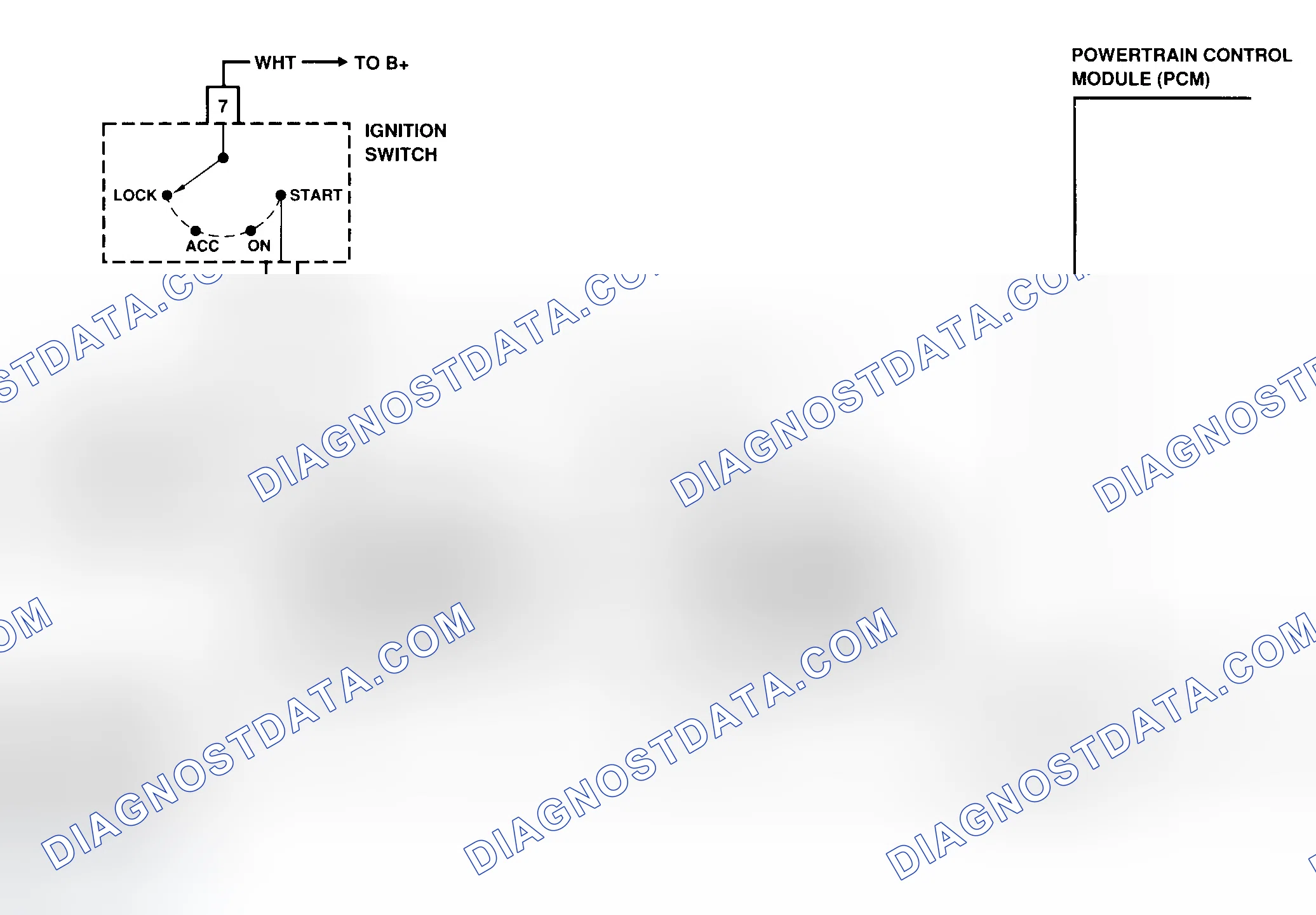 Scheme 85: CODE 43 - Schematic (Prizm LSi) No Crank Signal