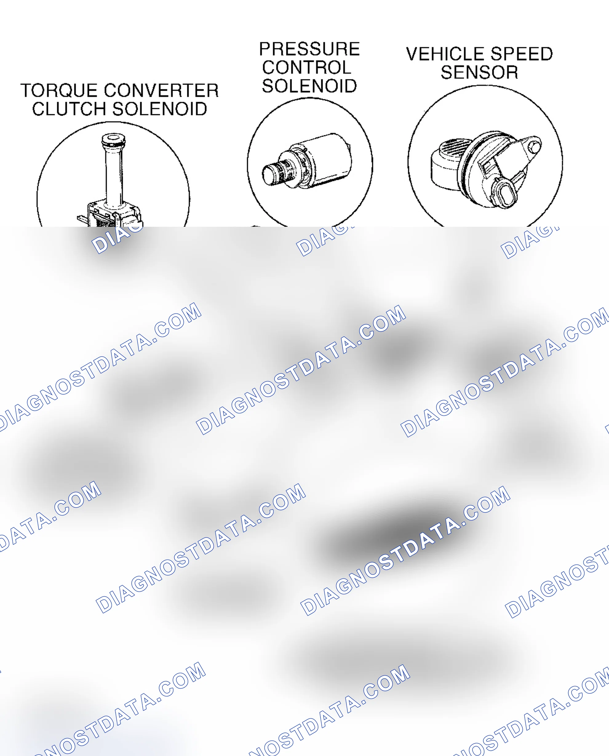 Scheme 527: SENSORS, SOLENOIDS & SWITCHES