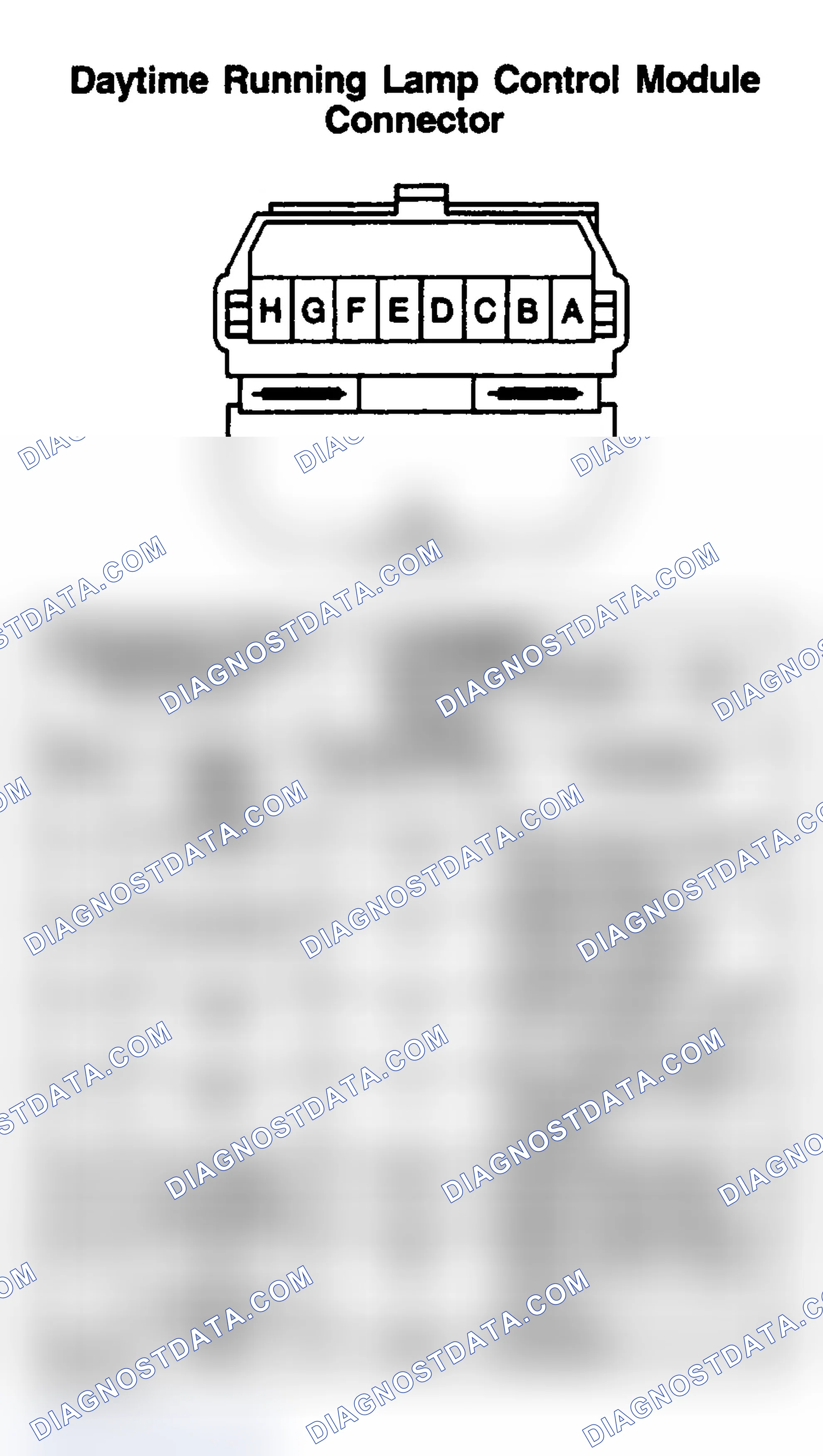 Scheme 136: DAYTIME RUNNING LAMP CONTROL MODULE