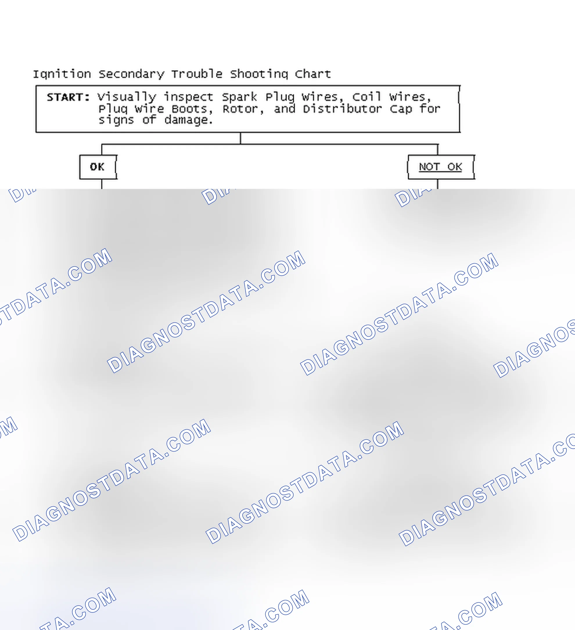 Scheme 1: Ignition Secondary Trouble Shooting Chart