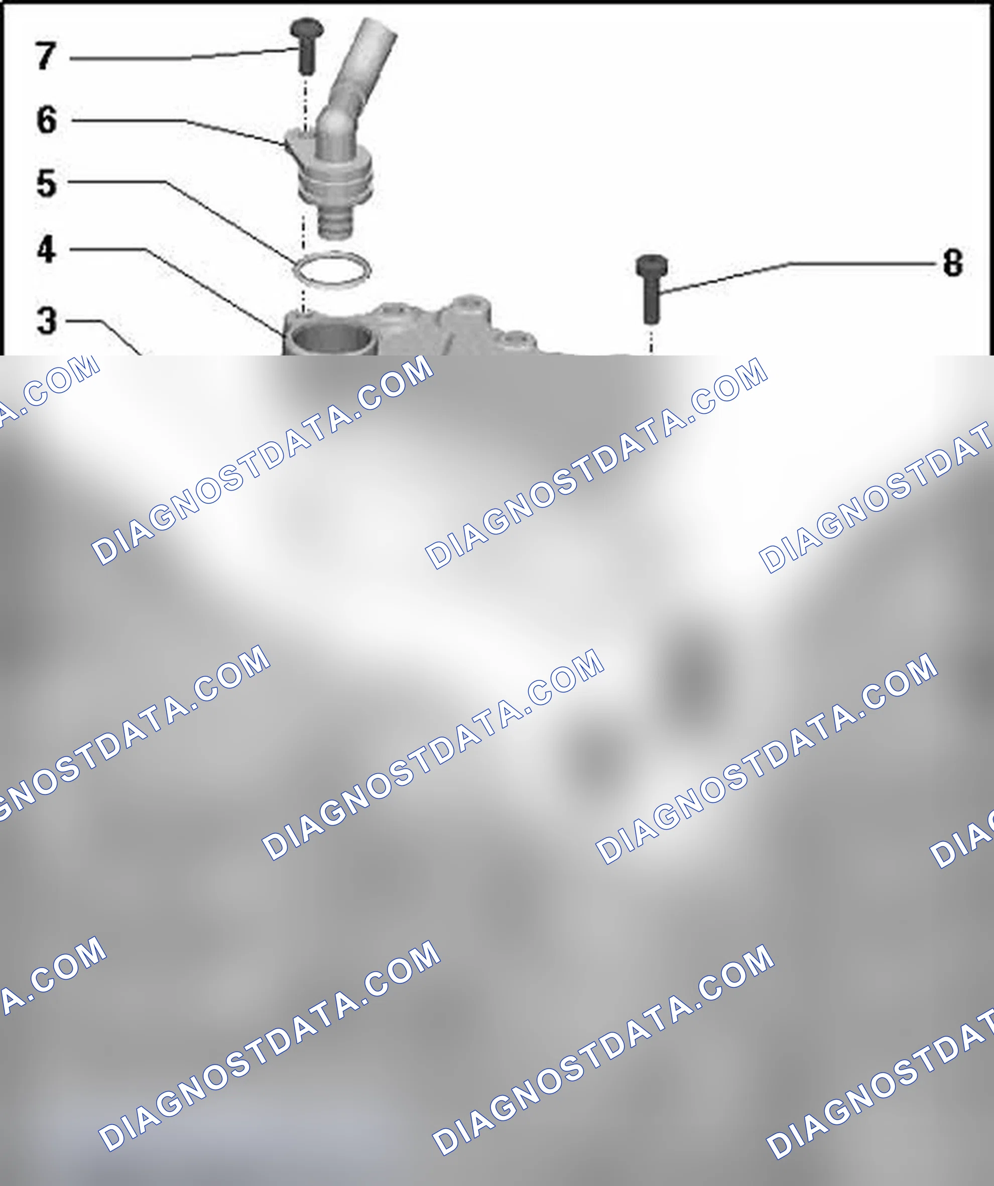 Scheme 290: Oil Check Valve and Spray Nozzle Valve, Component Overview