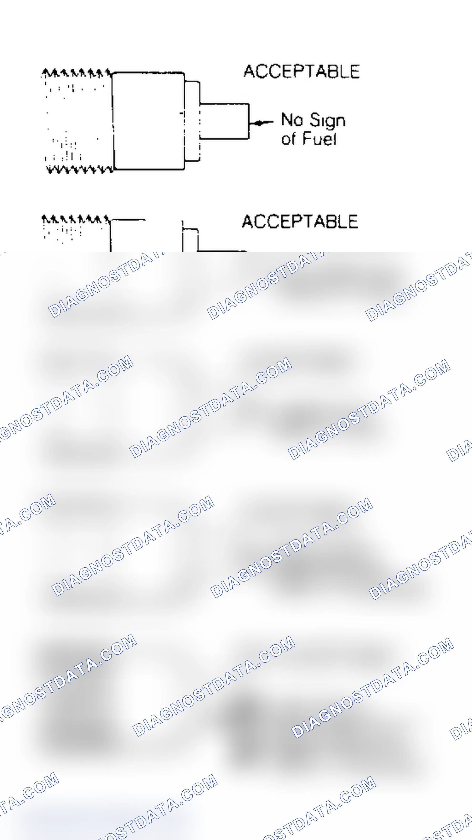 Scheme 34: Nozzle Leakage Test A drop of test fluid may form but not drop off within 10 seconds.