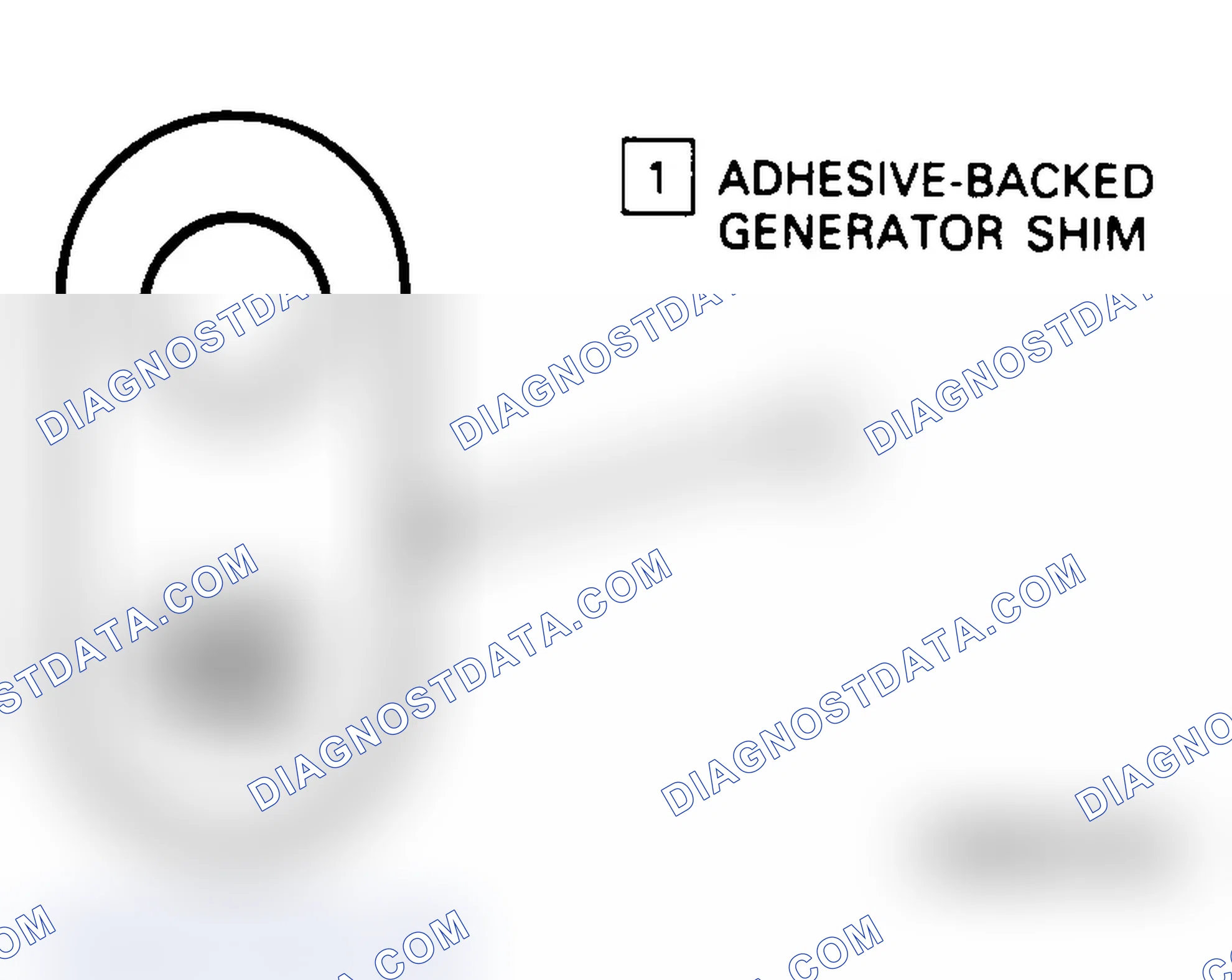 Scheme 4: Alternator Shim (3.4L A/T & M/T)