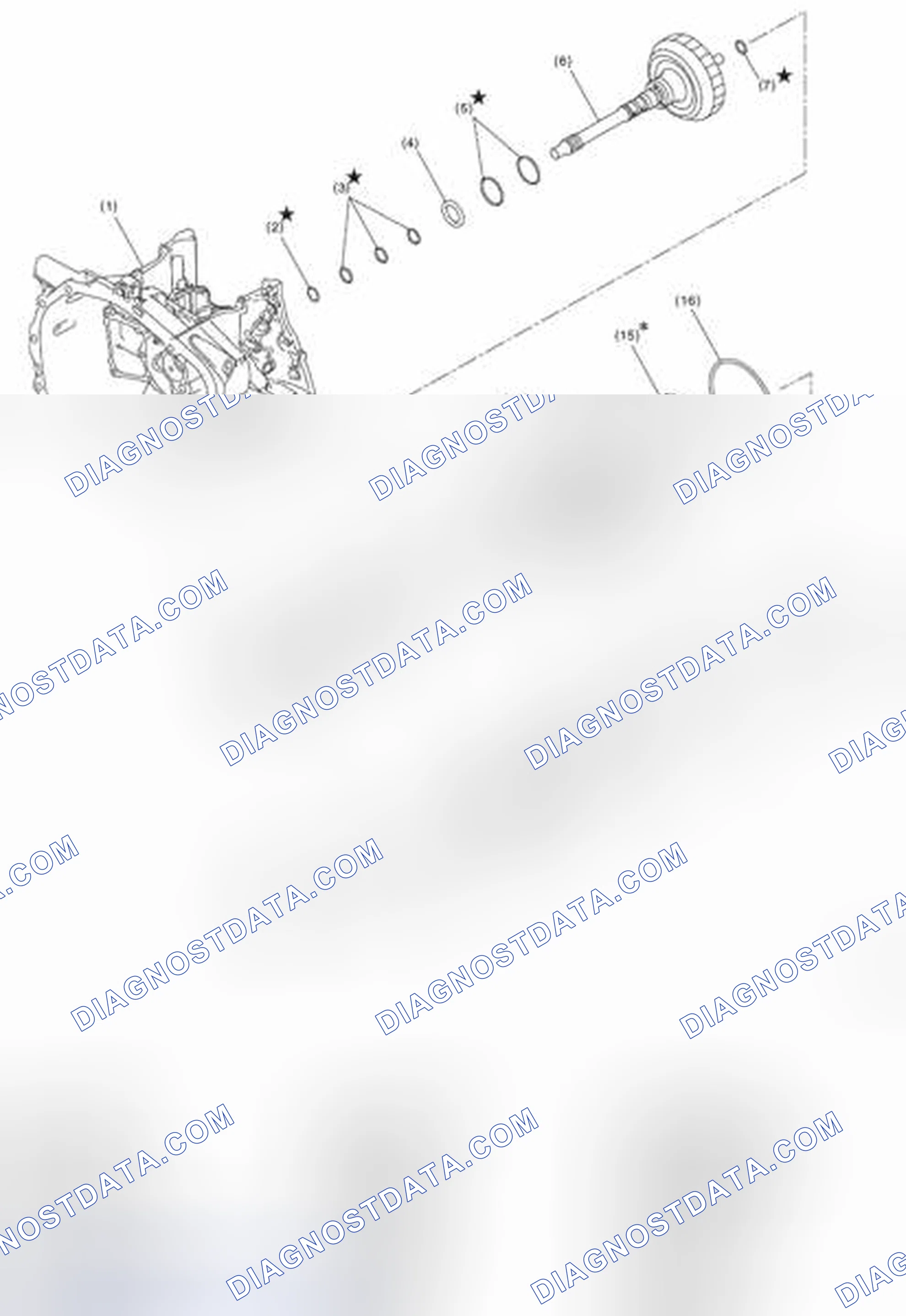 Scheme 628: FORWARD CLUTCH ASSEMBLY