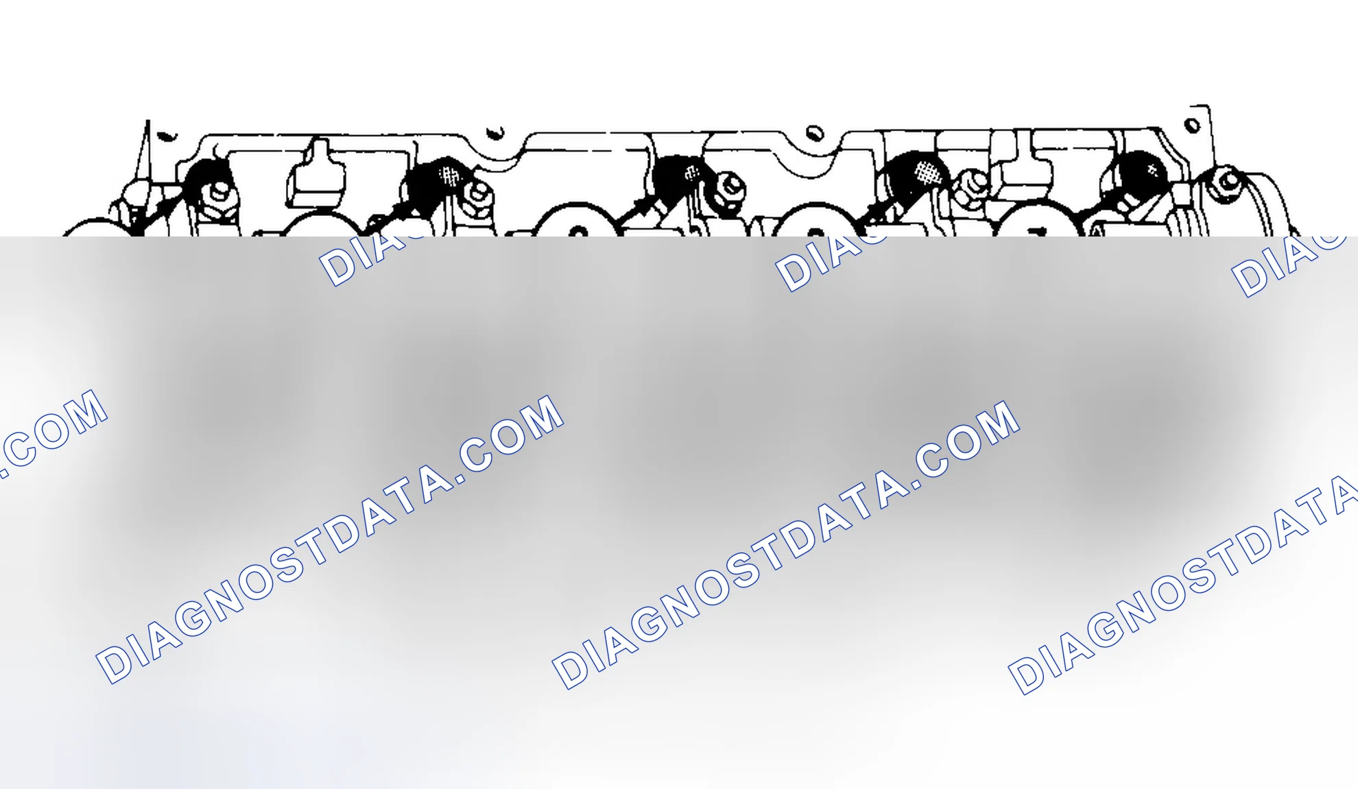Scheme 7: Typical Cylinder Head Tightening or Loosening Sequence