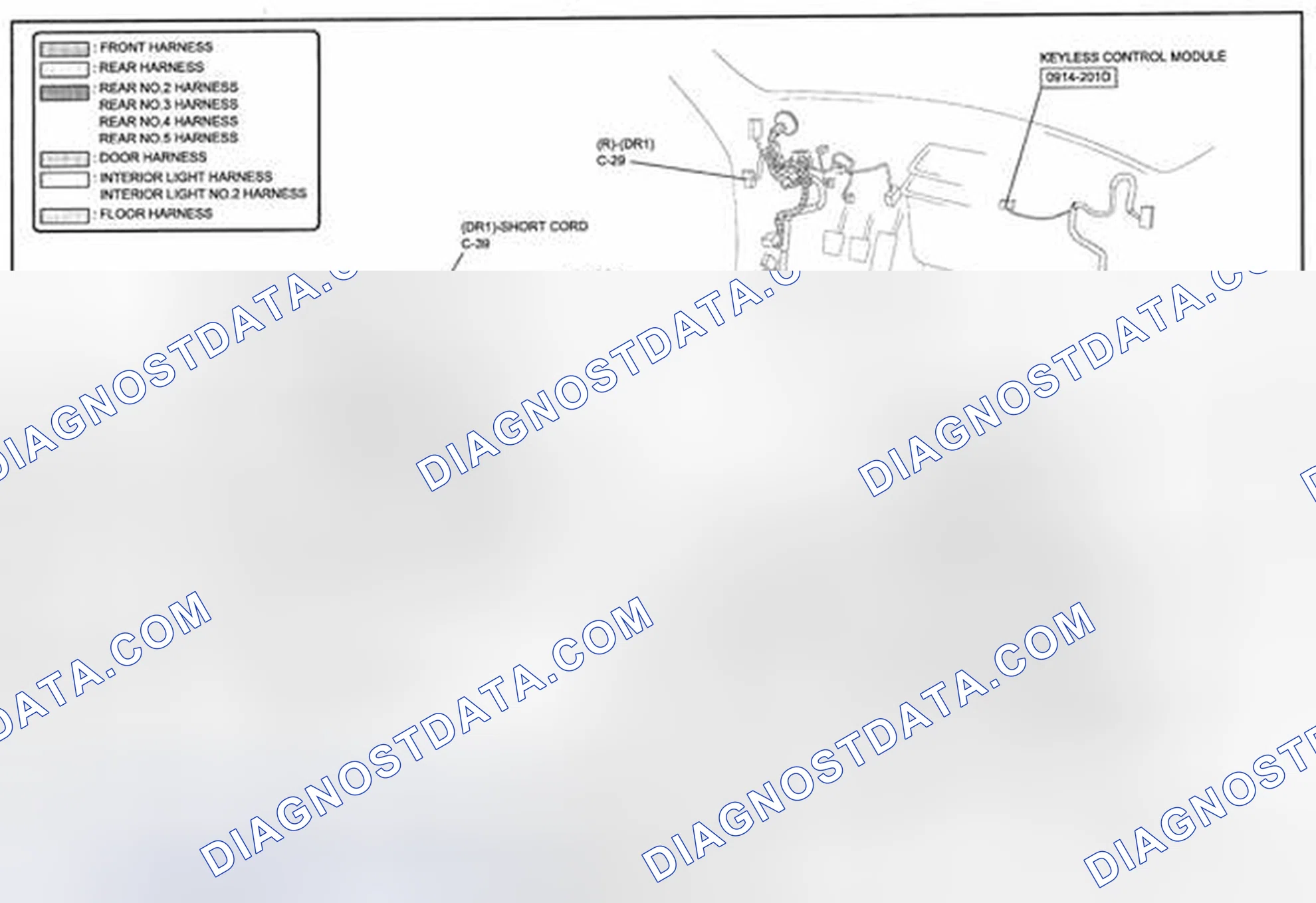 Scheme 267: Door Lock System (With Advanced Keyless Entry And Push Button Start System, TPMS) Wiring Diagram - 0914-2e (2 Of 2)
