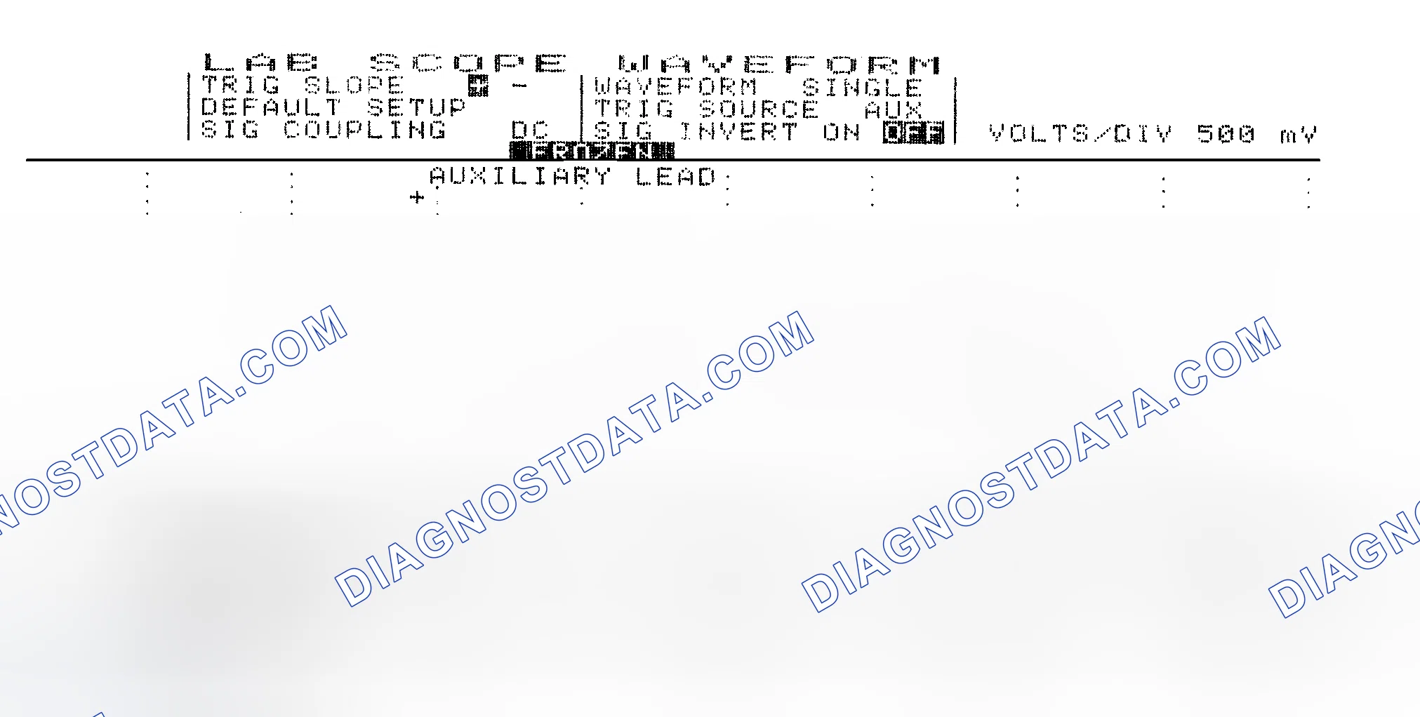 Scheme 14: Single Injector w/Excessive Current Flow - Current Pattern
