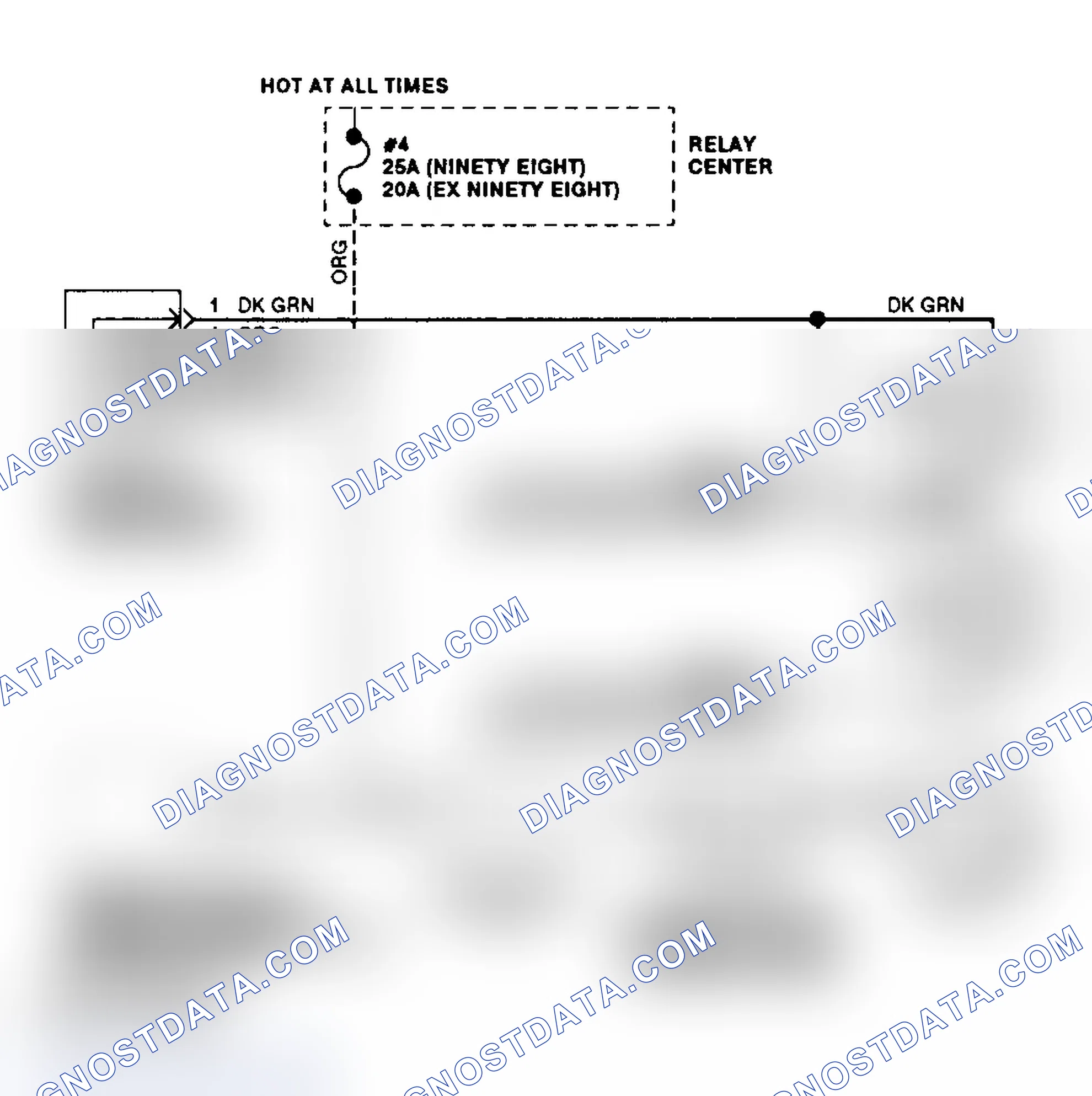 Scheme 9: Horn Circuit Wiring Diagram (Bonneville, Eighty-Eight & Ninety-Eight)