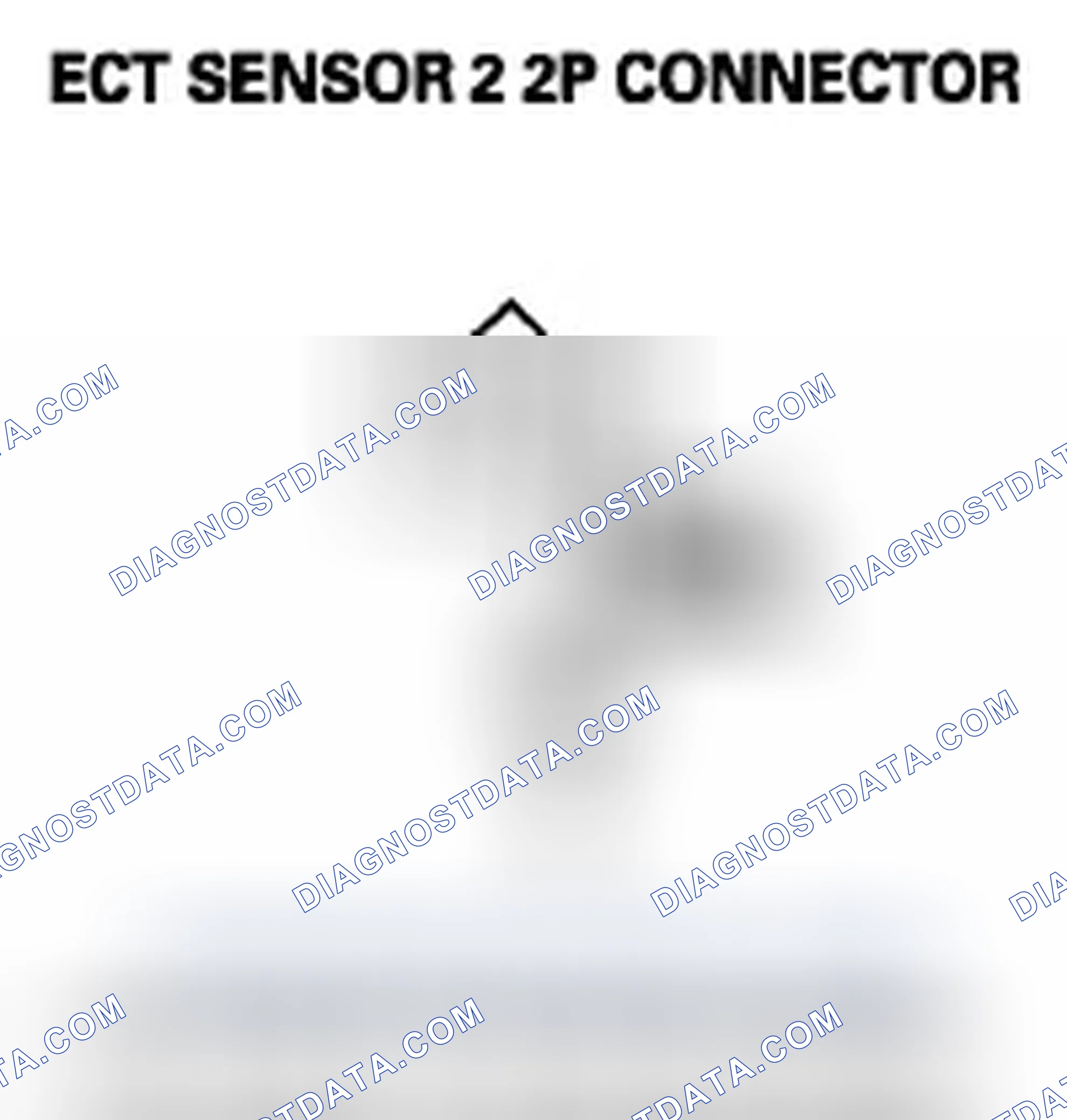 Scheme 844: DTC P2184: ECT Sensor 2 Circuit Low Voltage