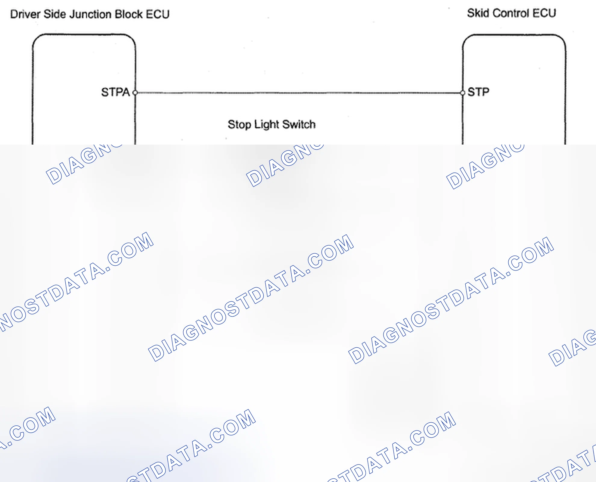 Scheme 33: Open In Stop Light Switch Circuit - Wiring Diagram