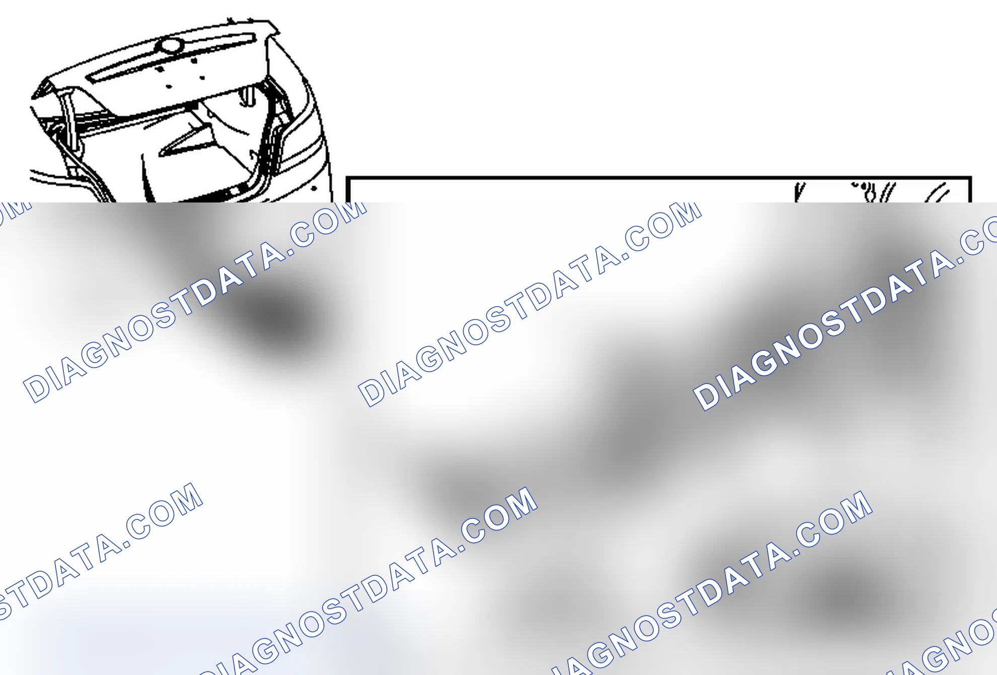 Scheme 10: Ignition Lock Key Transmitter Antenna Replacement - Rear Compartment