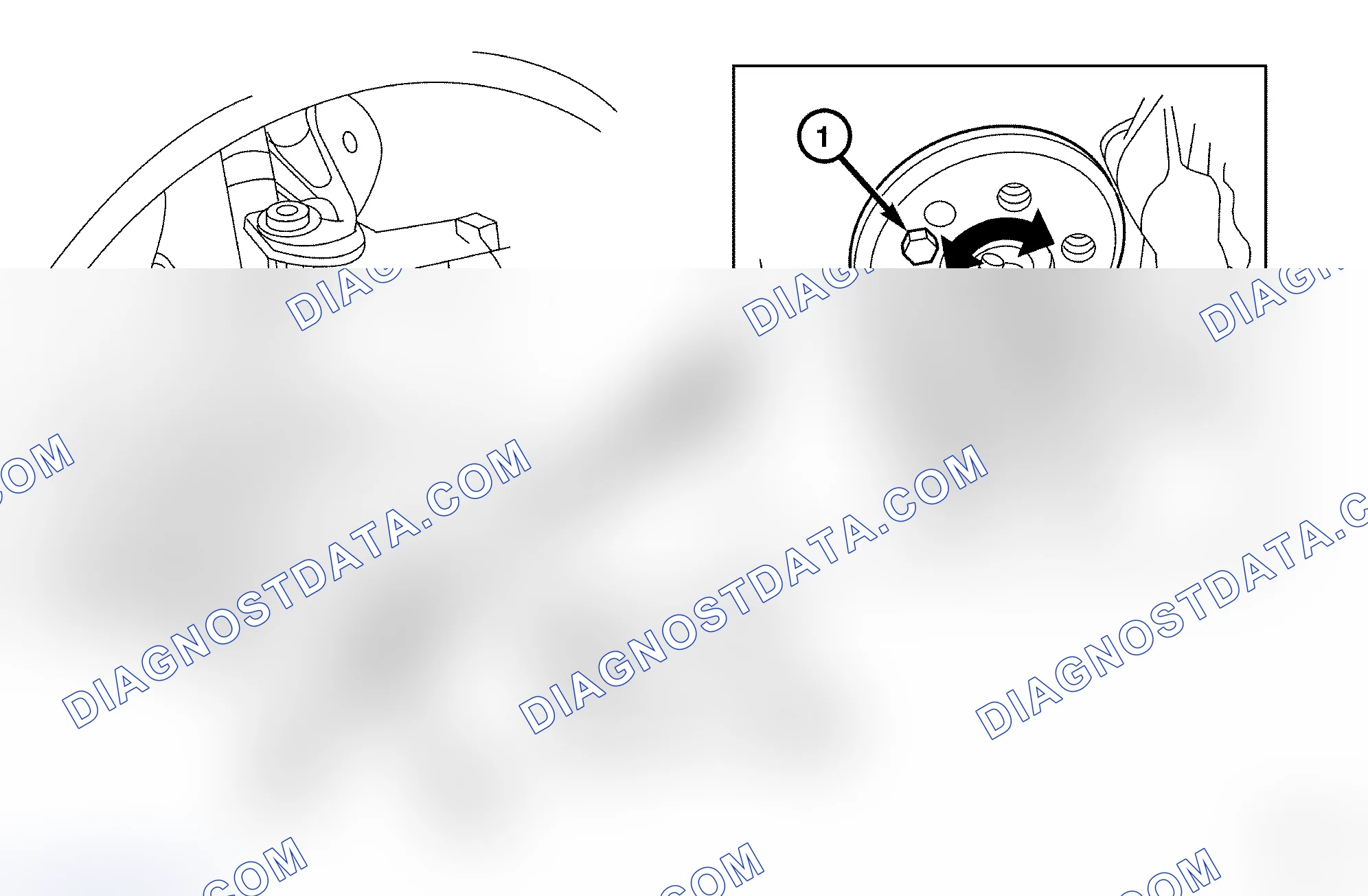 Scheme 1: STANDARD PROCEDURE - ADJUSTING FRONT WHEEL BEARINGS