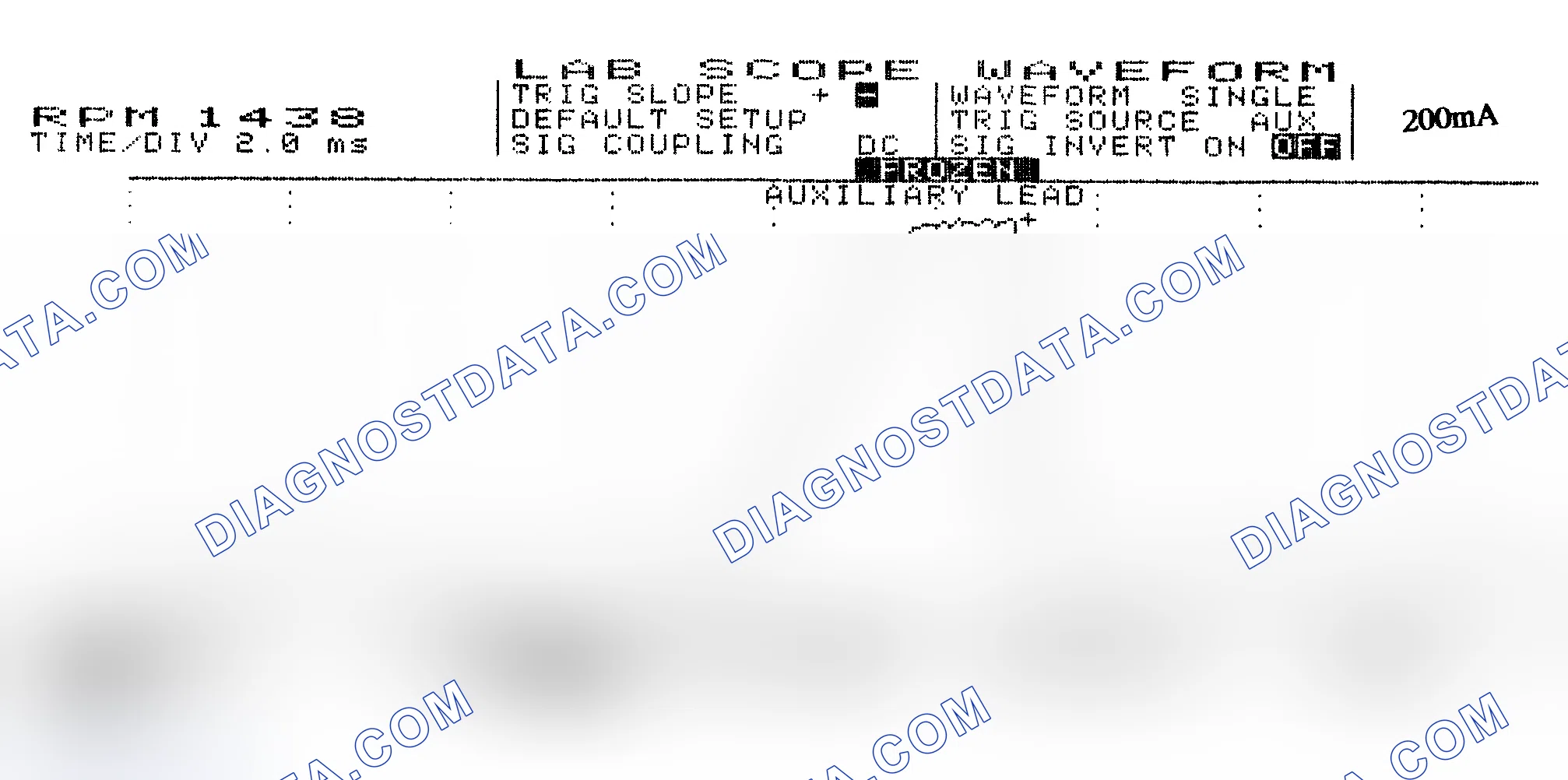 Scheme 15: Single Injector w/Normal Current Flow - Current Pattern