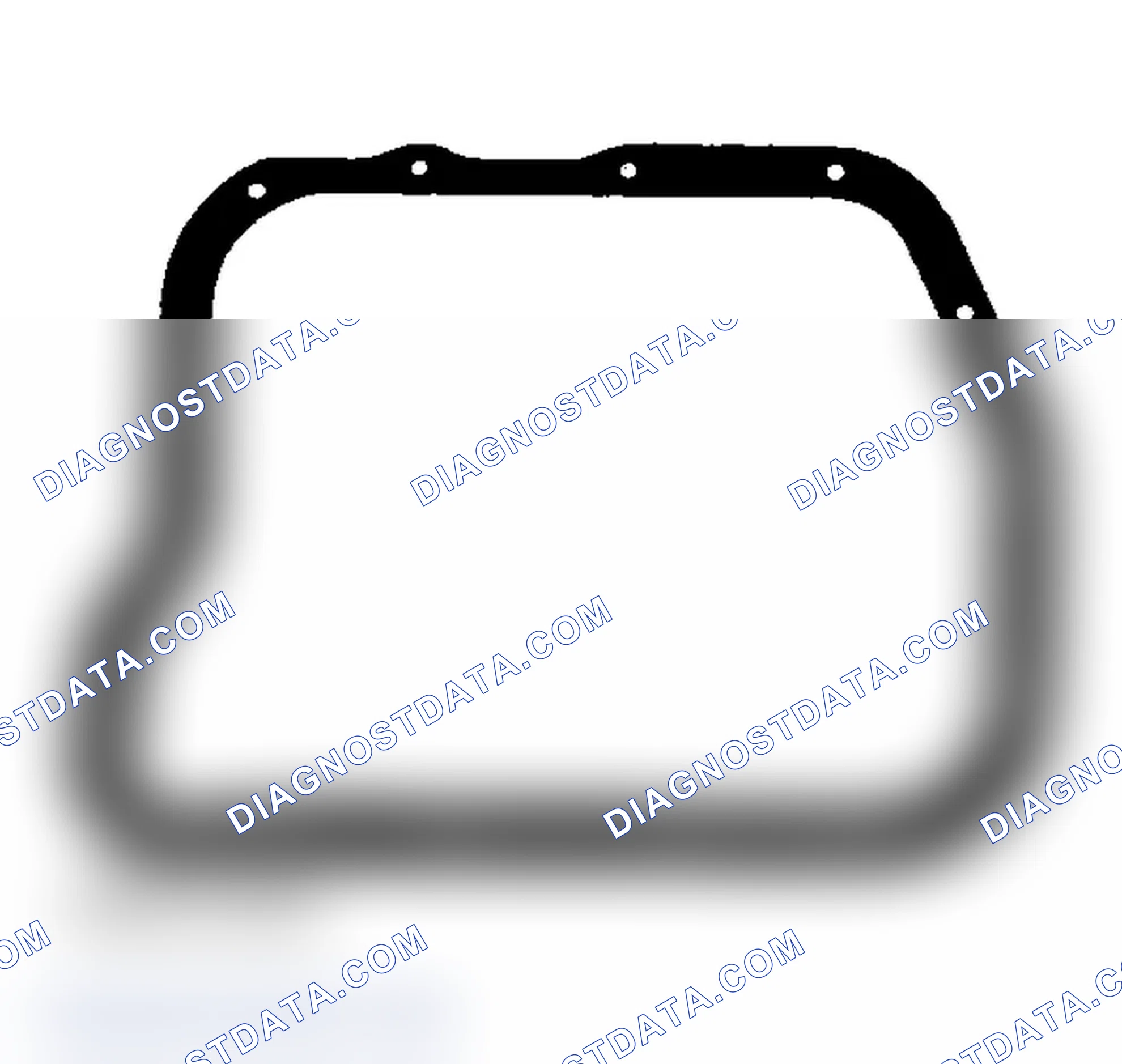 Scheme 2: Identifying Oil Pan Gasket (36RH, 46RE & 47RE)