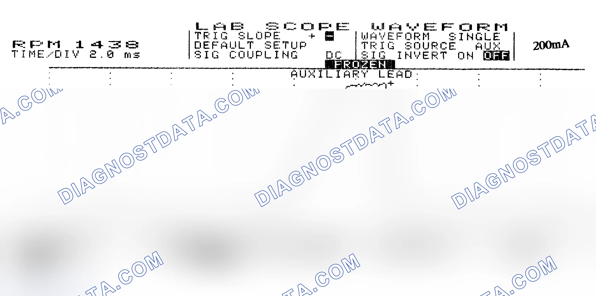 Scheme 15: Single Injector w/Normal Current Flow - Current Pattern