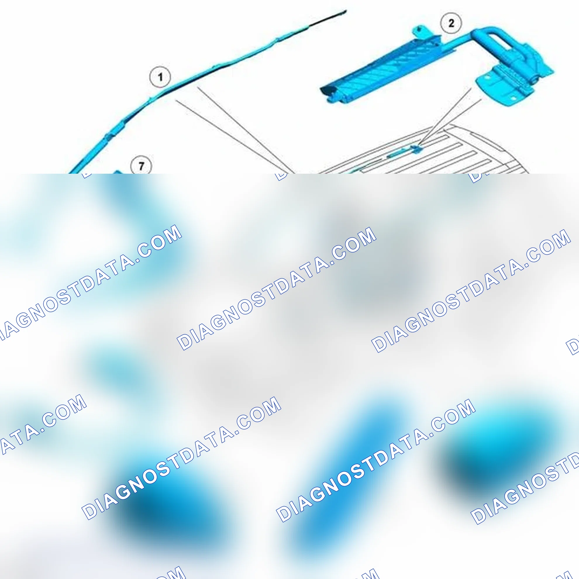 Scheme 1: COMPONENT LOCATIONS - SHEET 1 OF 2