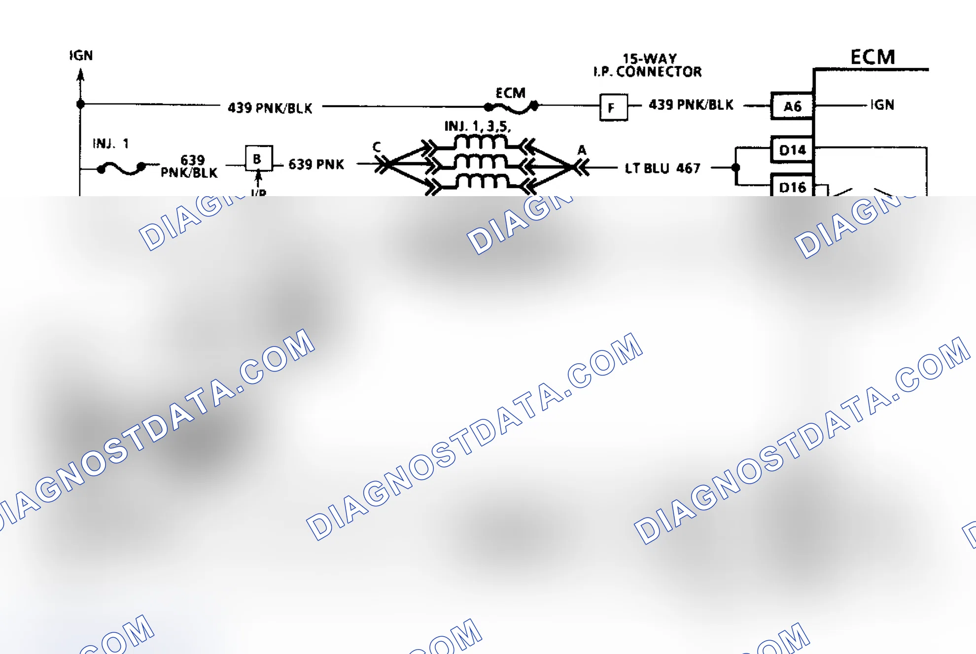 Scheme 302: Chart A3: Cranks But Won't Run Schematic (2.8L F Body)
