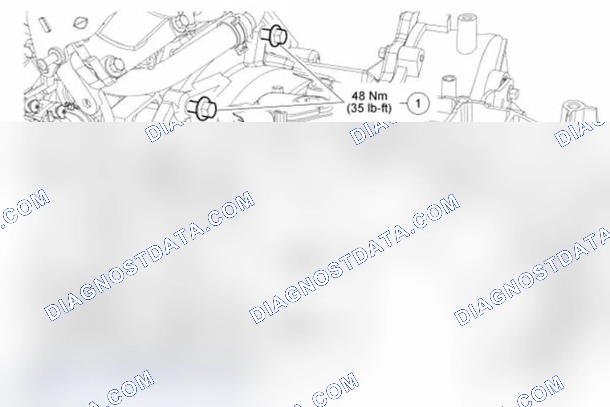 Scheme 120: Oil Pan, Oil Pump Screen and Pickup Tube, Front Wheel Drive (FWD) Vehicles