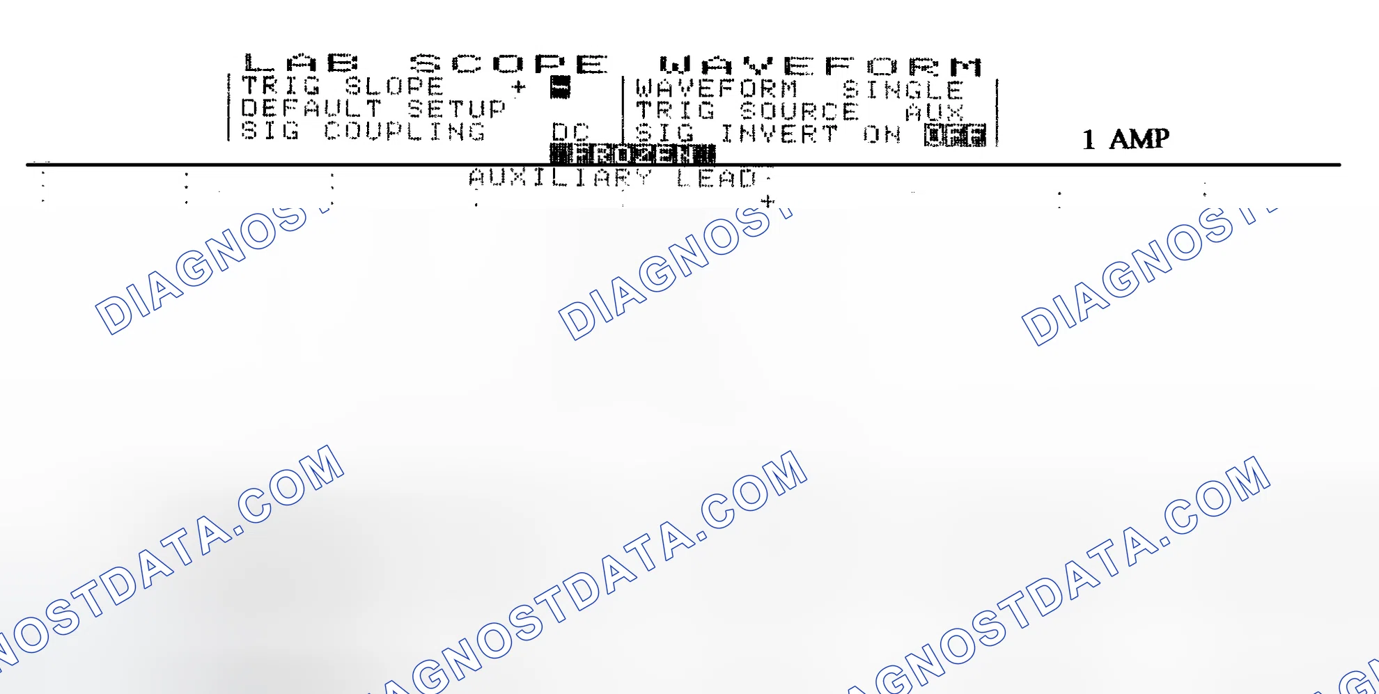 Scheme 20: Single Injector w/Normal Current Flow - Current Pattern
