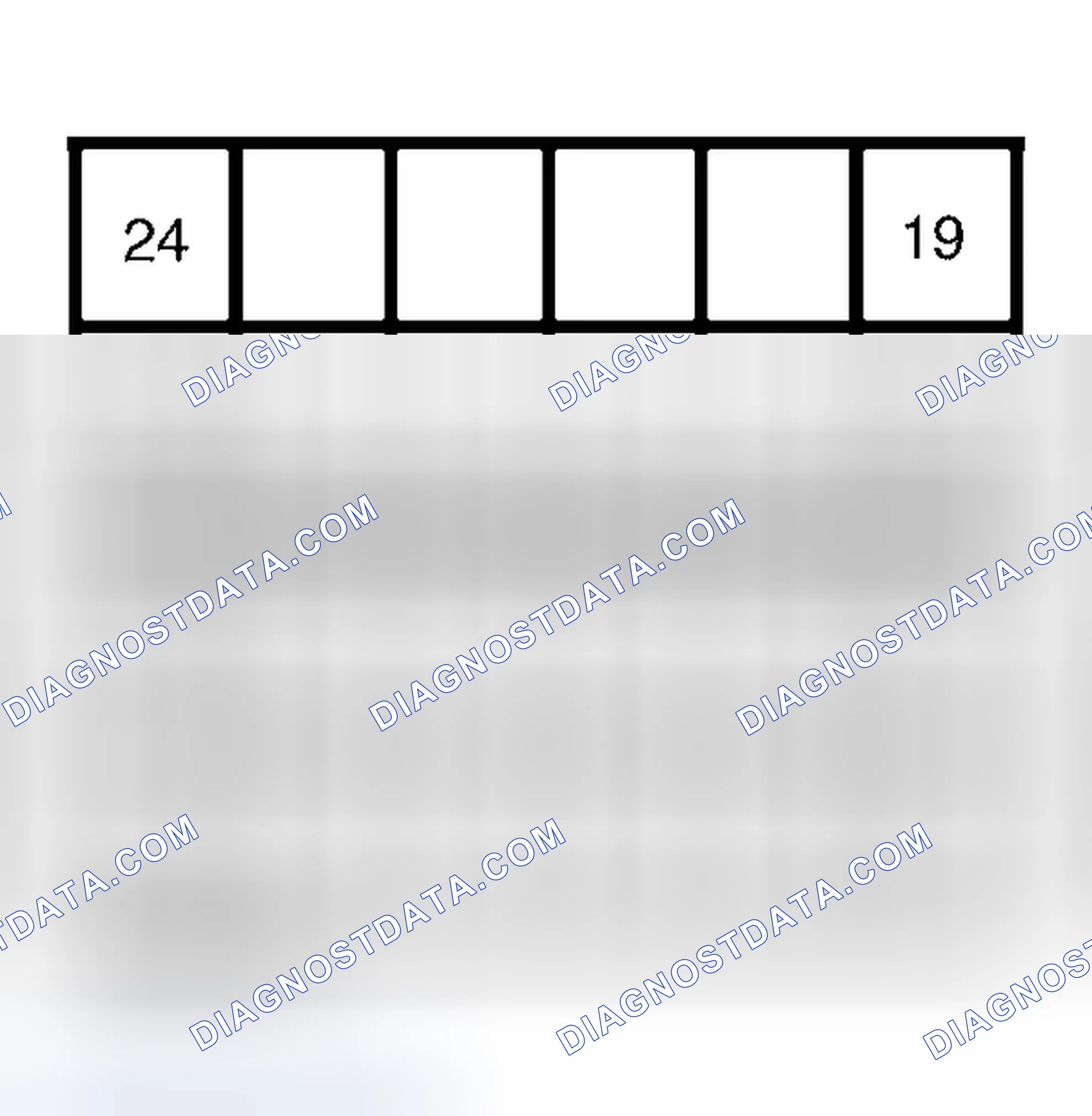 Scheme 10: Control Module Connector Terminal Identification (24-Pin Connector)
