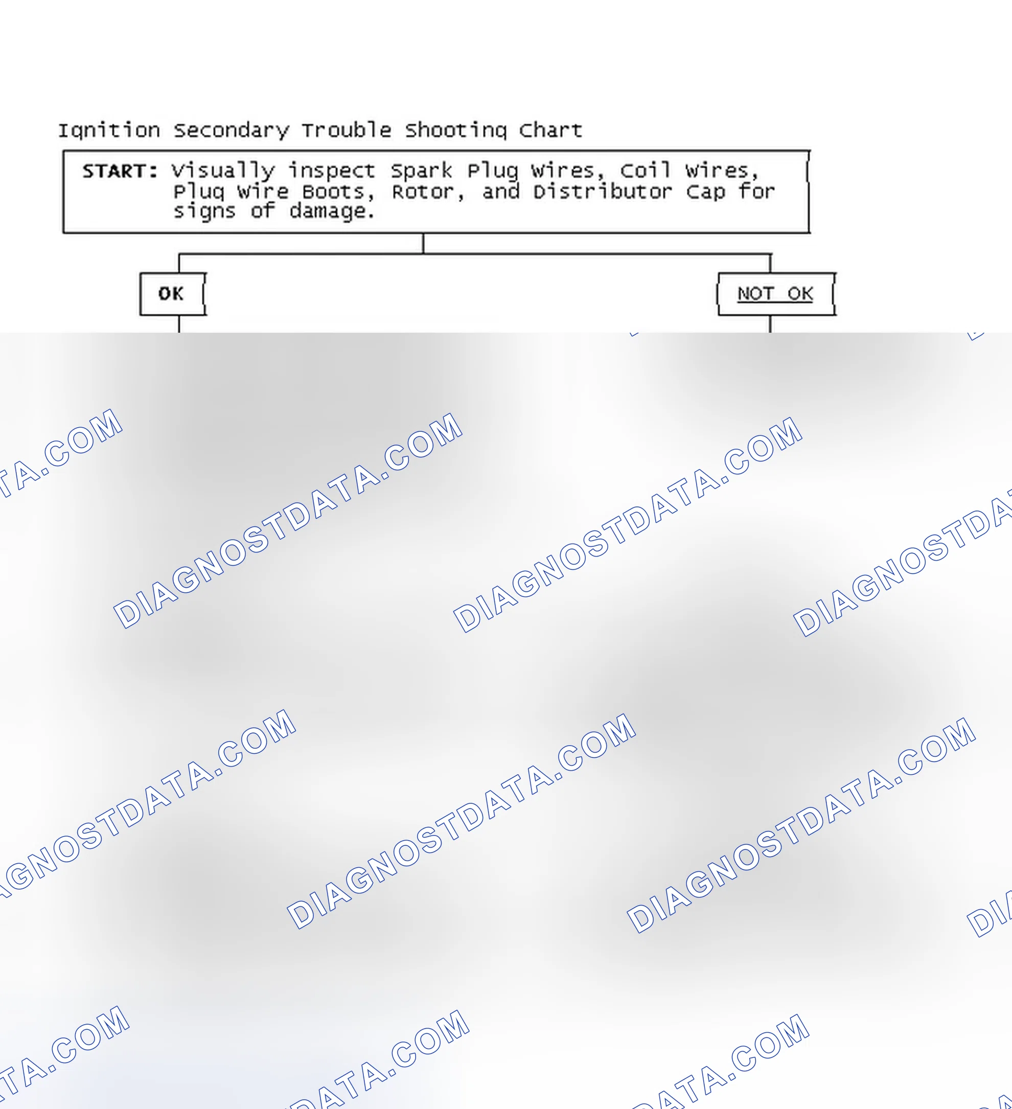 Scheme 1: Ignition Secondary Trouble Shooting Chart
