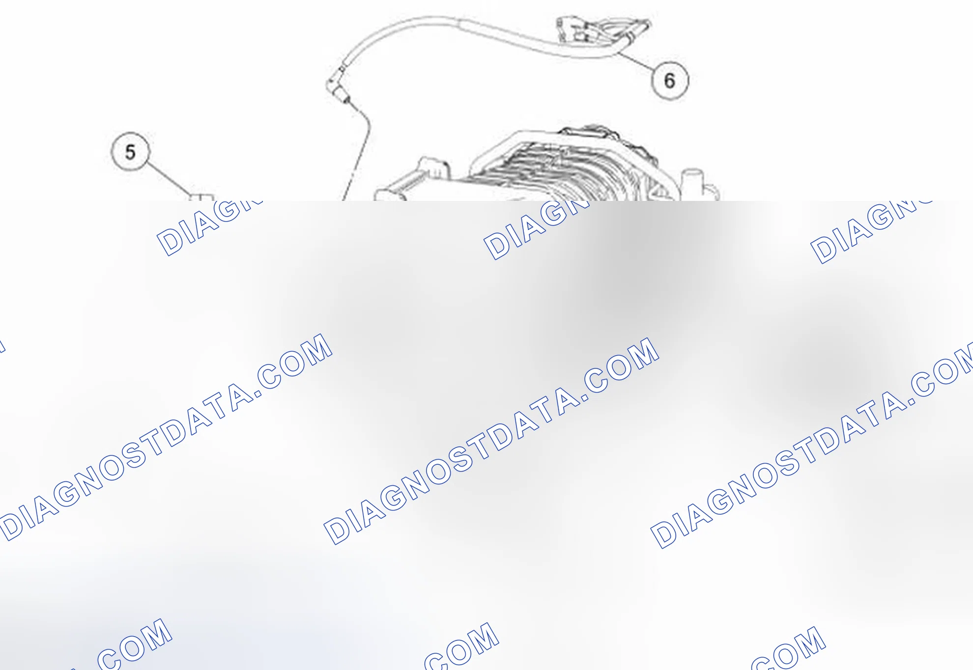 Scheme 799: Intake Manifold Assembly (View 1 of 3)