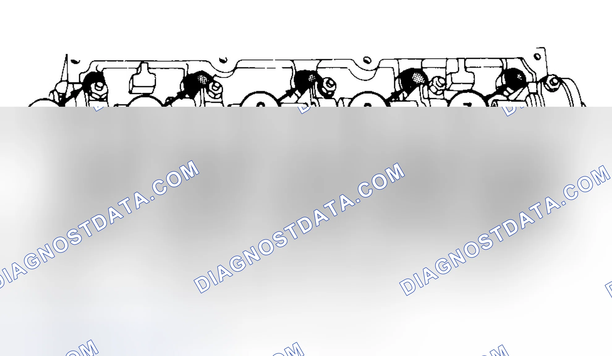 Scheme 7: Typical Cylinder Head Tightening or Loosening Sequence