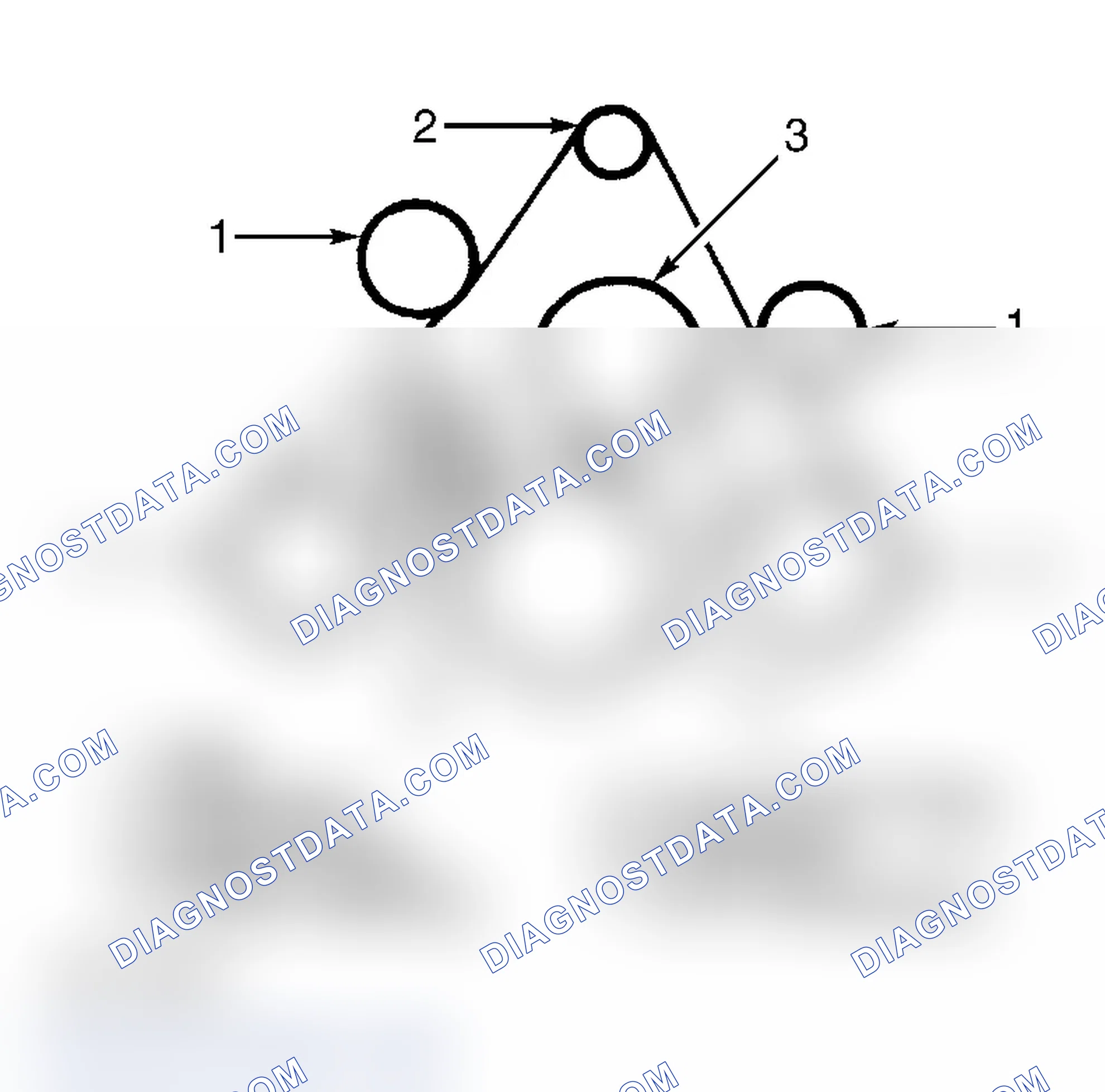 Scheme 18: DRIVE BELT ROUTING (F150 LIGHTNING 5.4L SC)