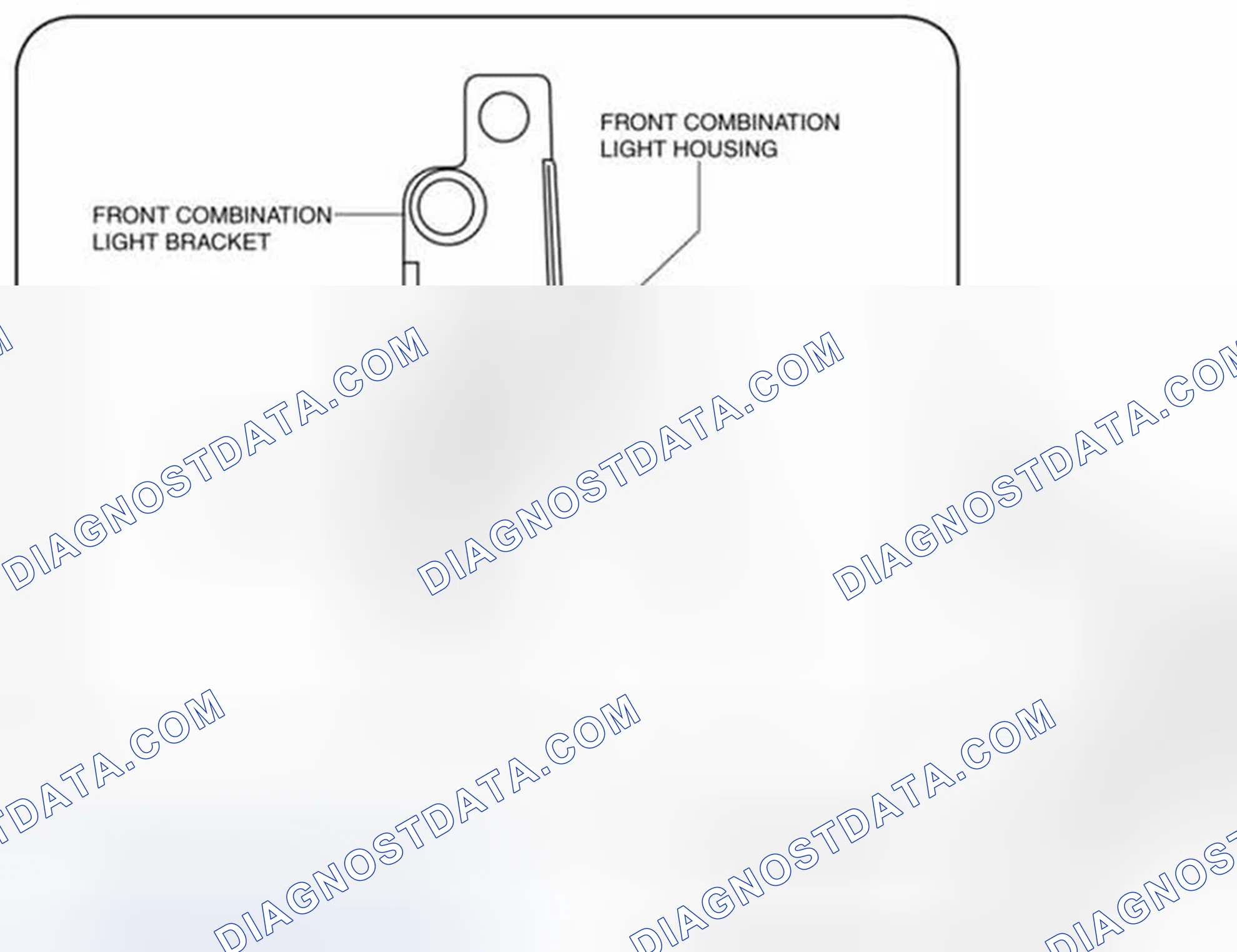 Scheme 34: FRONT COMBINATION LIGHT BRACKET REPLACEMENT