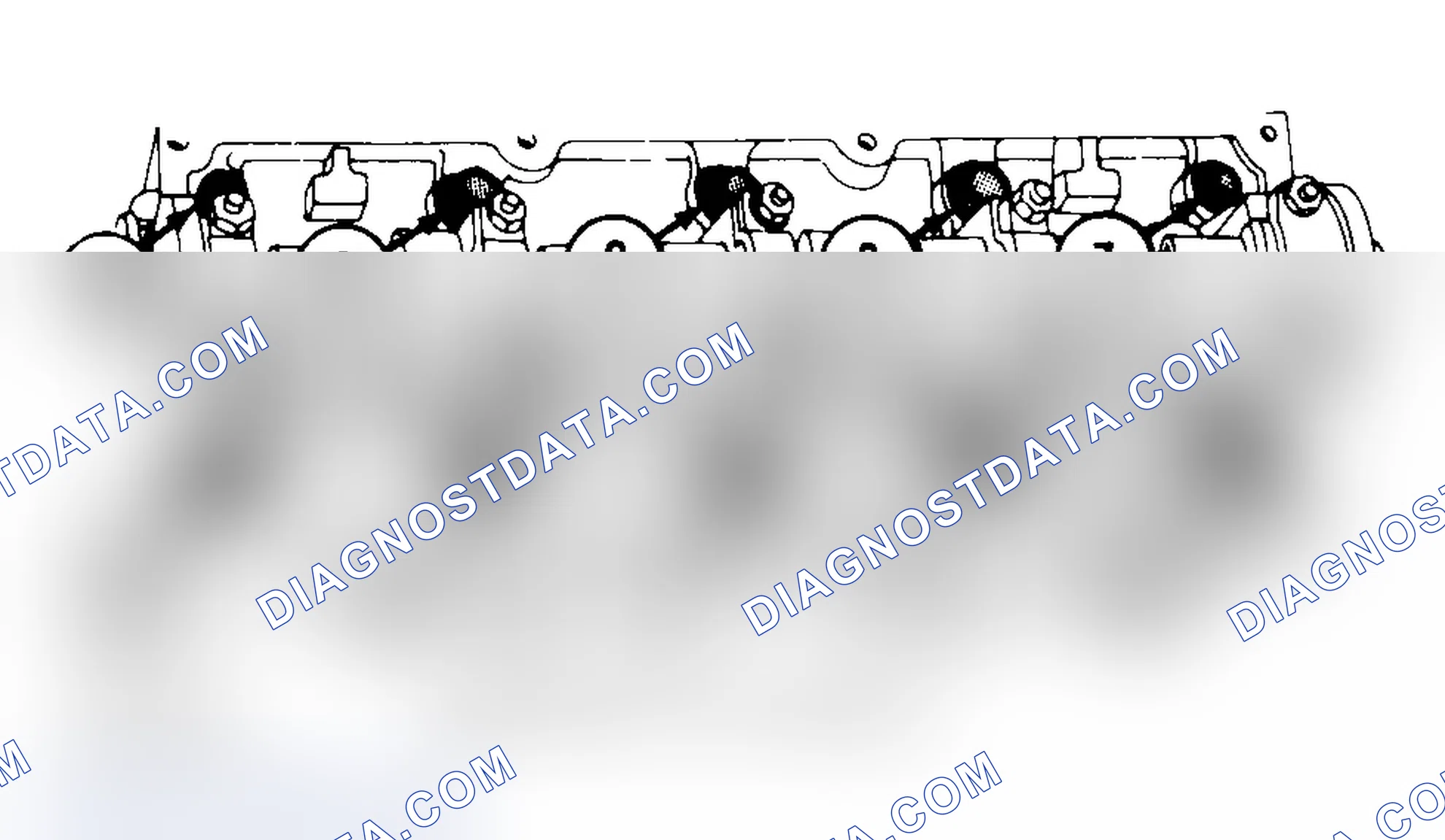 Scheme 3: Typical Cylinder Head Tightening or Loosening Sequence