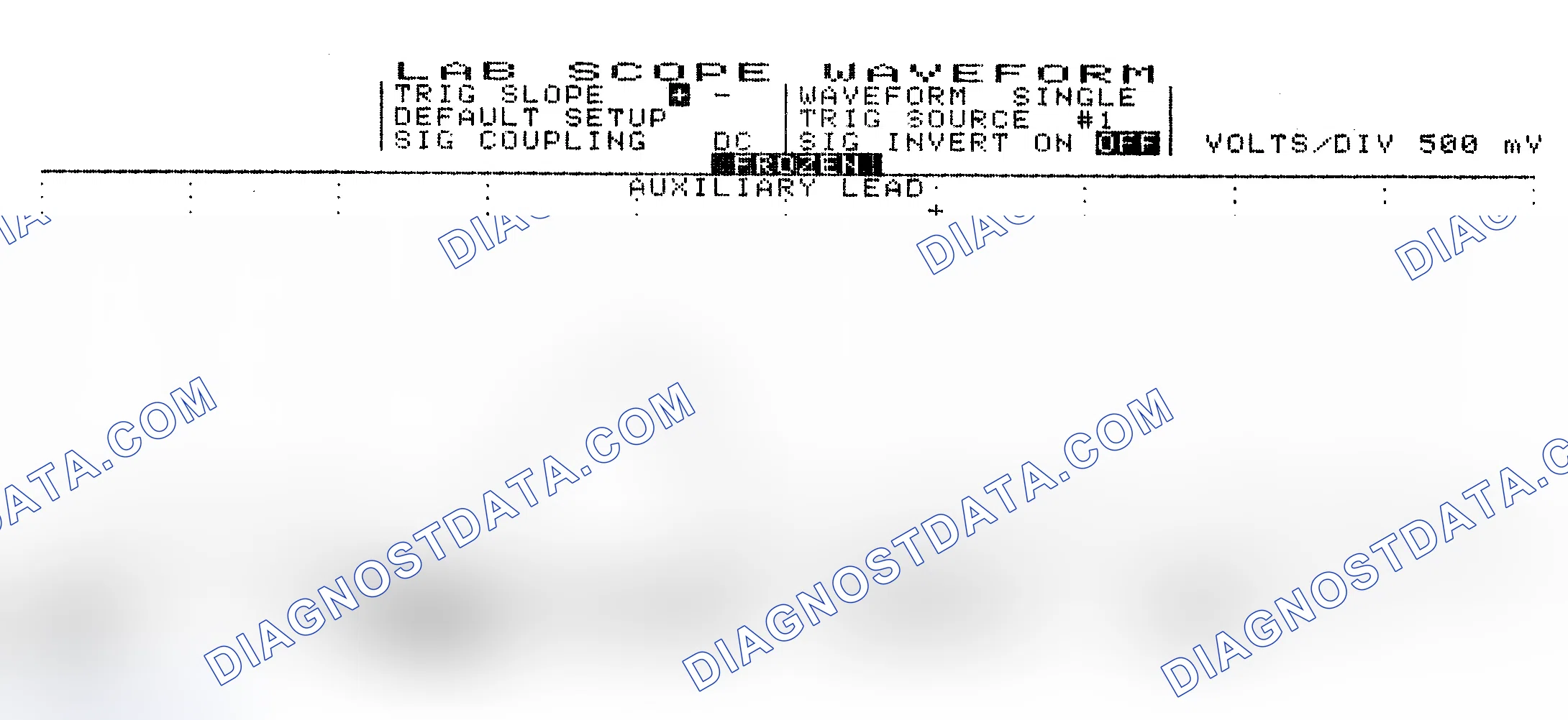 Scheme 10: Single Injector w/Excessive Current Flow - Current Pattern