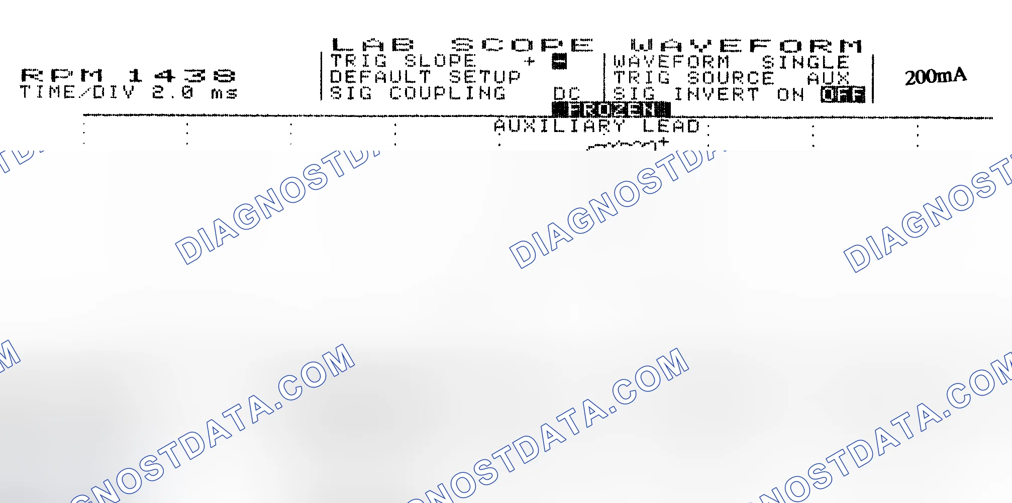 Scheme 15: Single Injector w/Normal Current Flow - Current Pattern