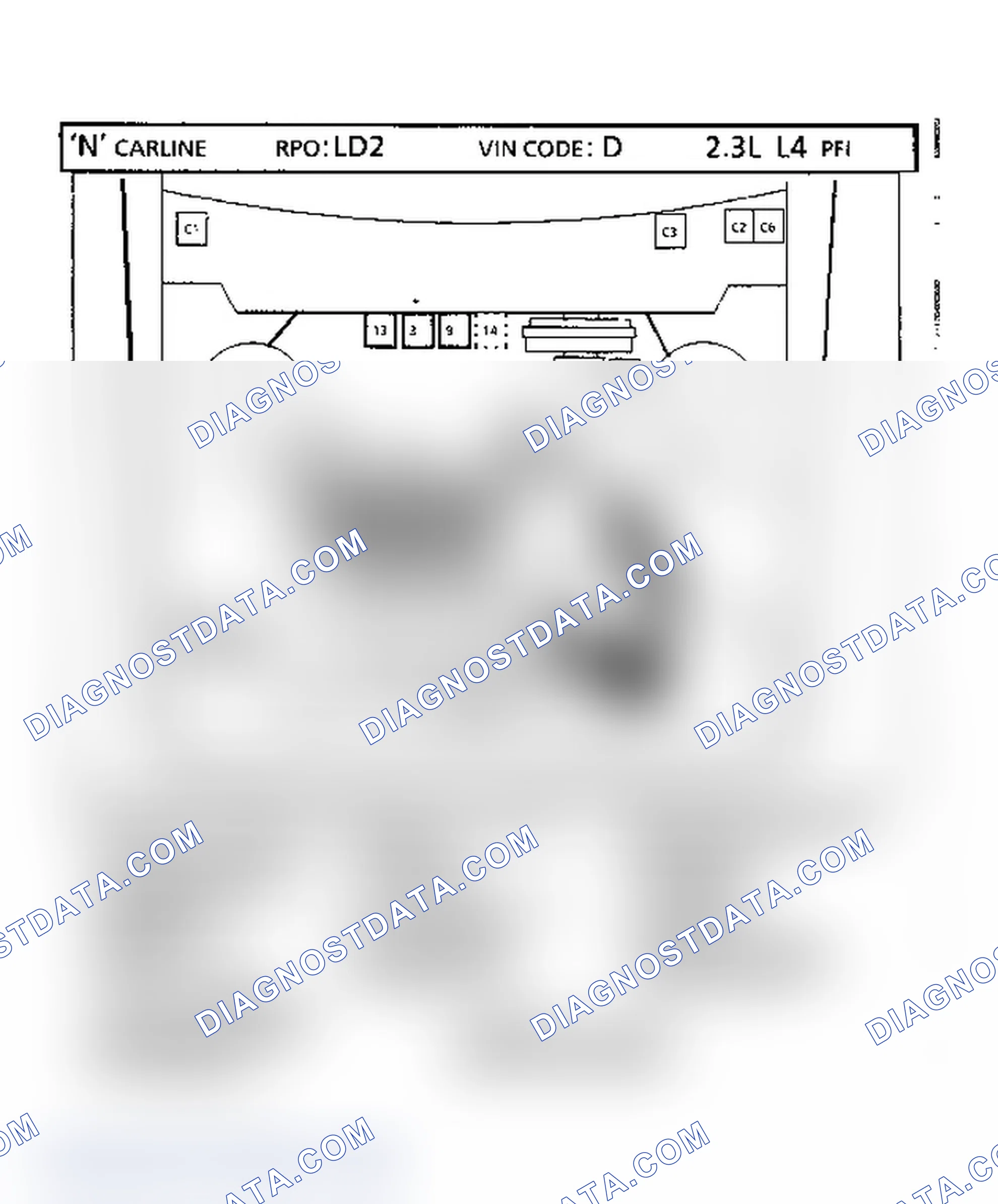 Scheme 365: COMPONENT LOCATIONS