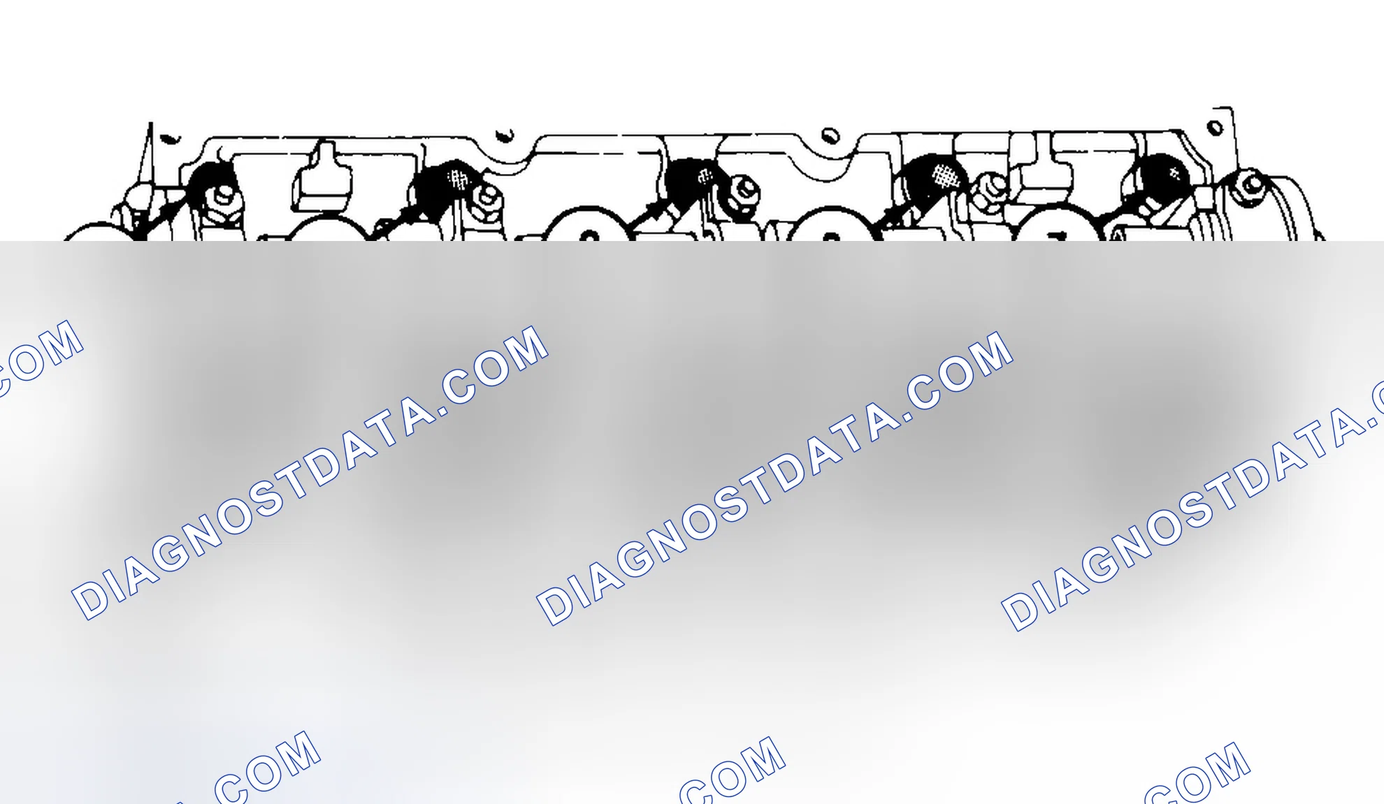 Scheme 7: Typical Cylinder Head Tightening or Loosening Sequence